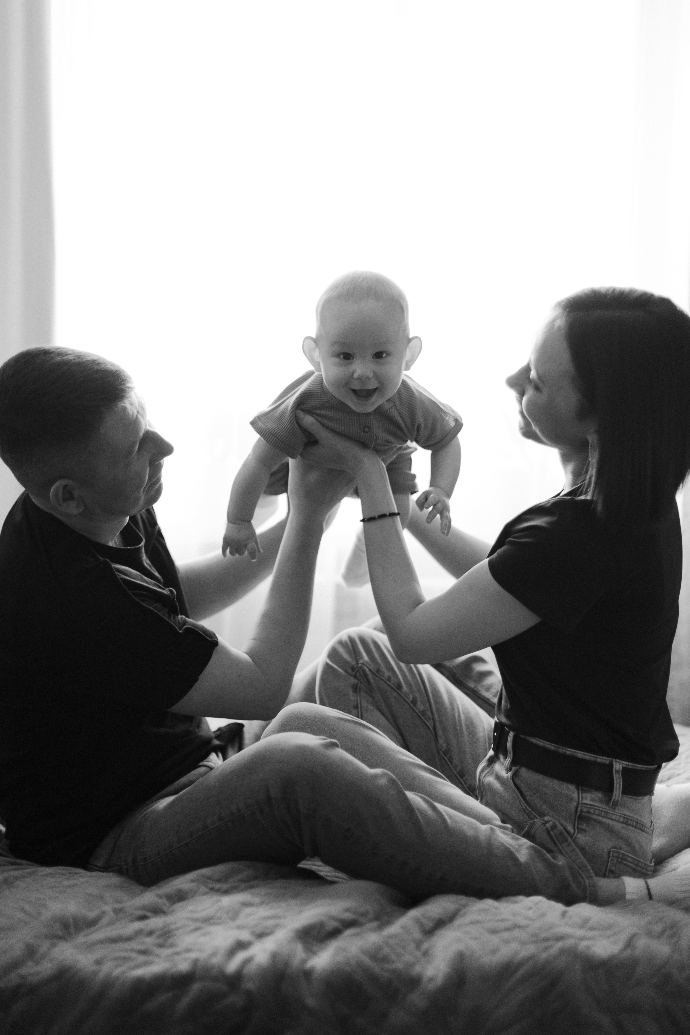 Лева и его родители. Семейный фотограф Челябинск