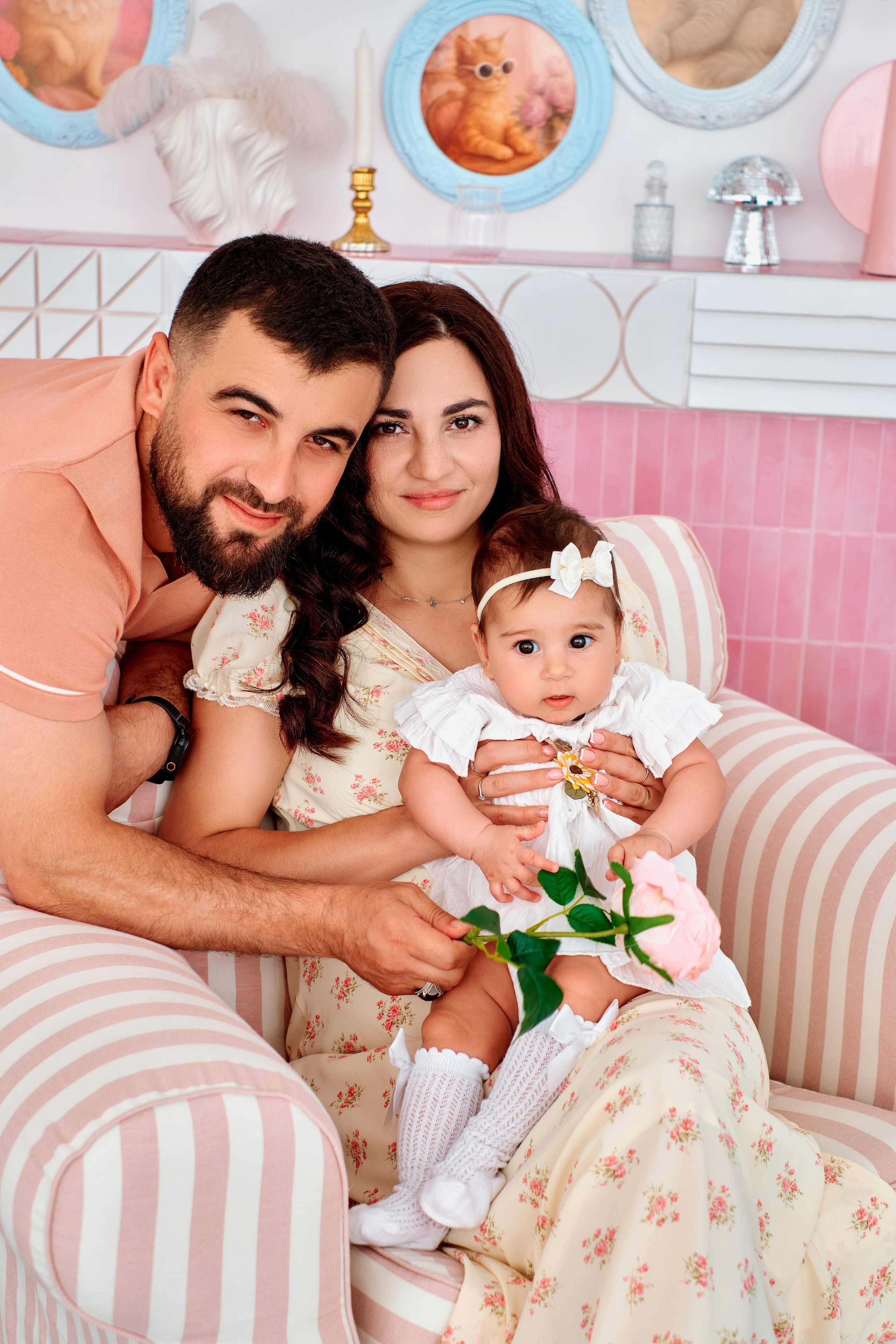 Семейная фотосессия. Студия Luch. Фотограф Таганрог Анна Трайжон