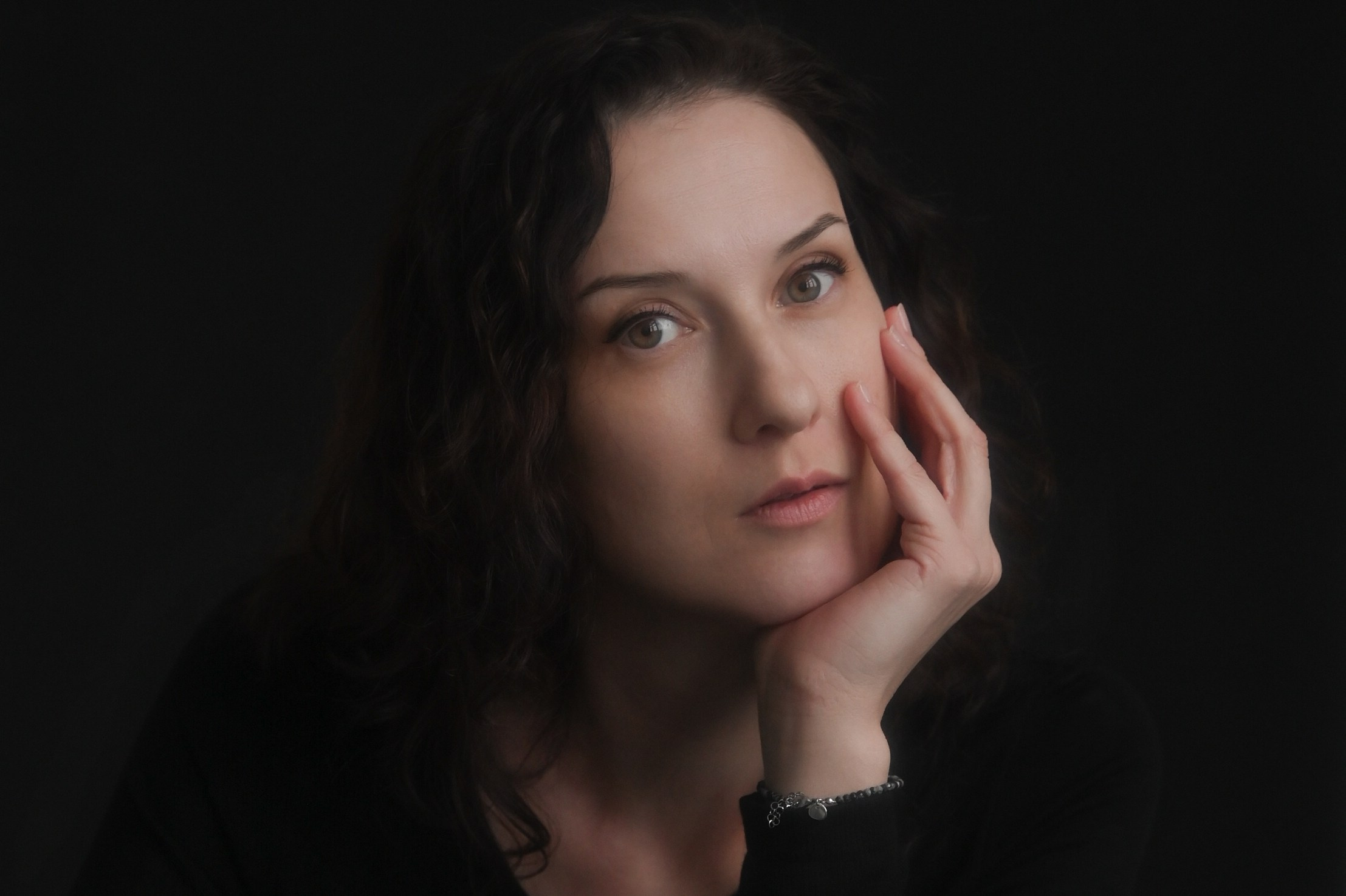 Потретная женская фотосессия. Портретный фотограф в Москве Казьмина Олеся