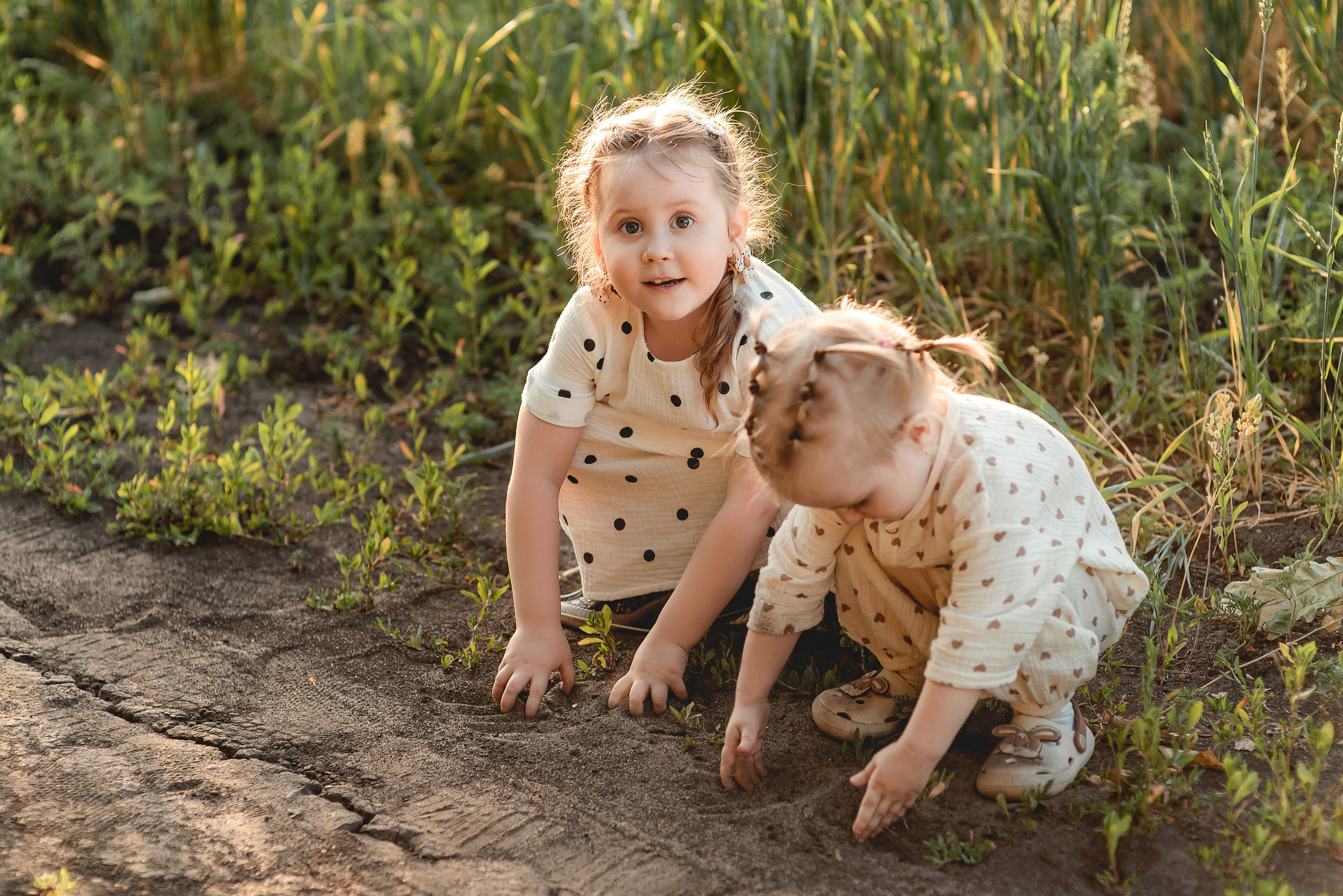 Съемка в полях 2024. Семейный и детский фотограф Наталья Горда