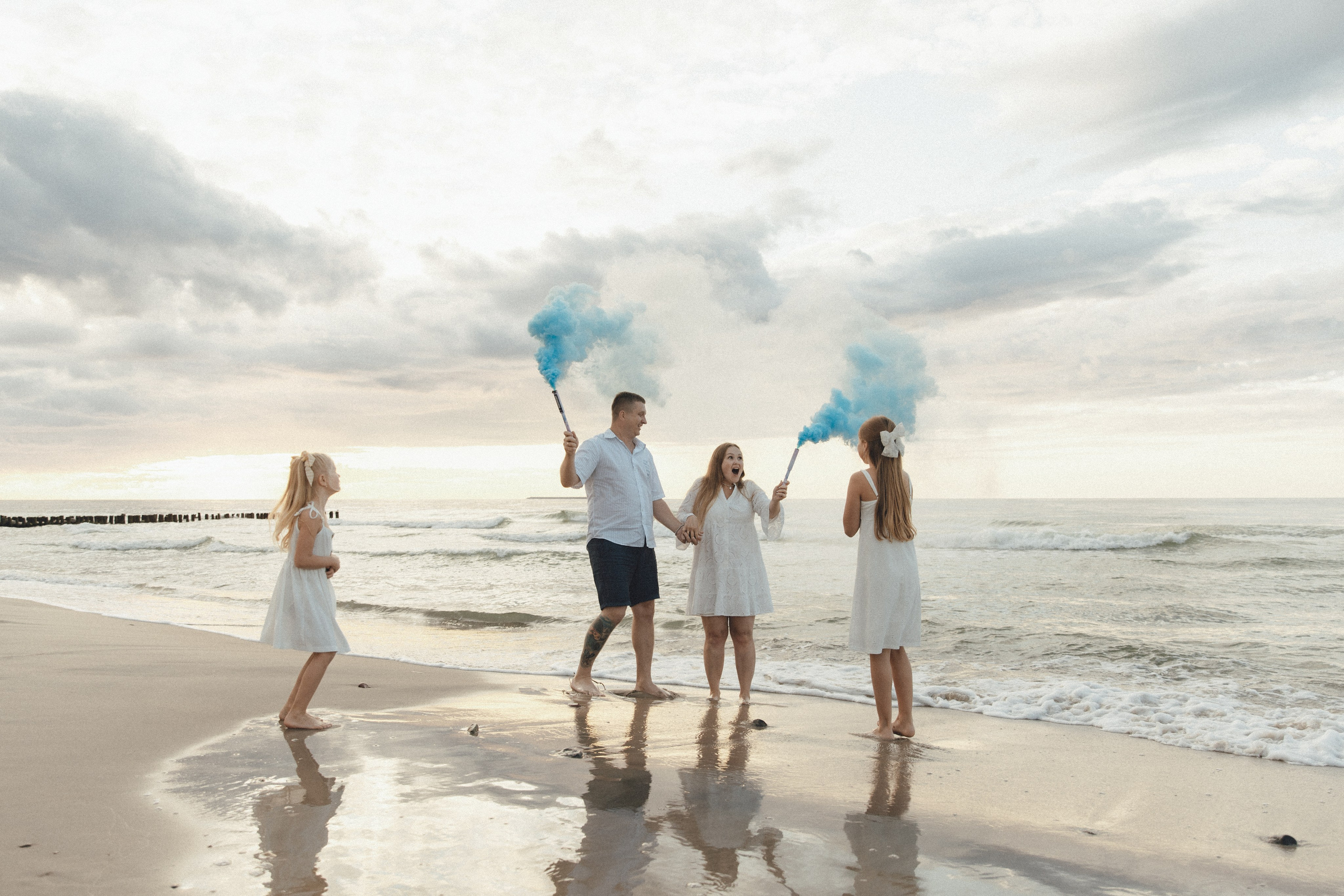 Семья в Малиновке. Фотограф Калининград Илья Миллер