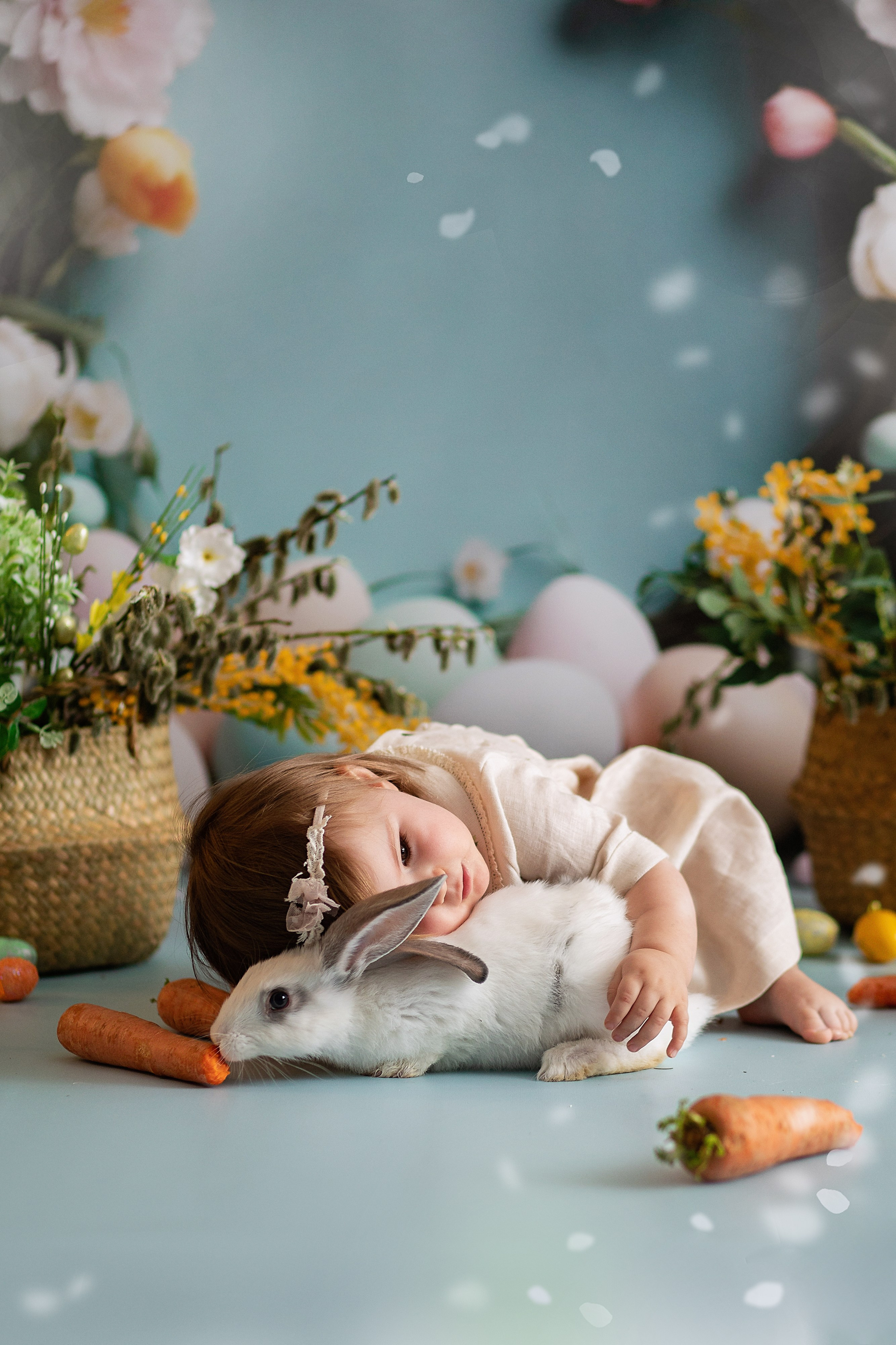 Фотопроект Пасхальный с кроликами. ФОТОГРАФ НА ГОДИК, БЕРЕМЕННОСТИ, НОВОРОЖДЕННЫХ, КРЕЩЕНИЯ МОСКВА