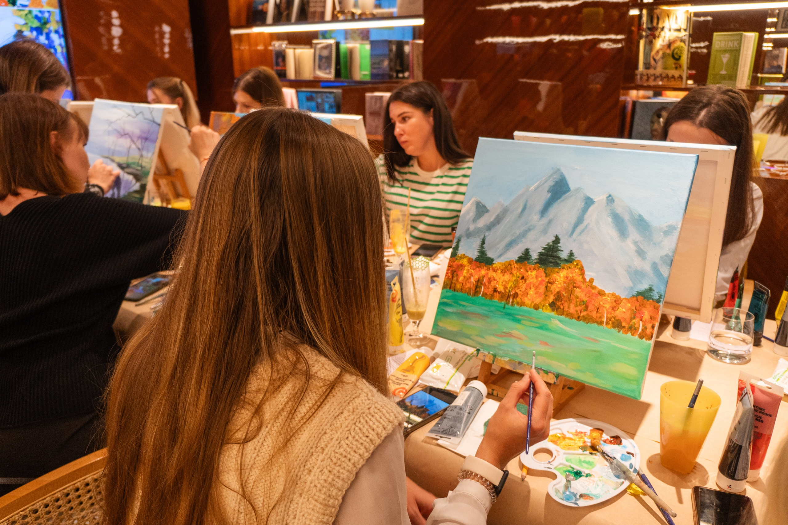 Корпоратив Teach Me Art 3. Портретный фотограф в Москве и Санкт-Петербурге Арина Чех