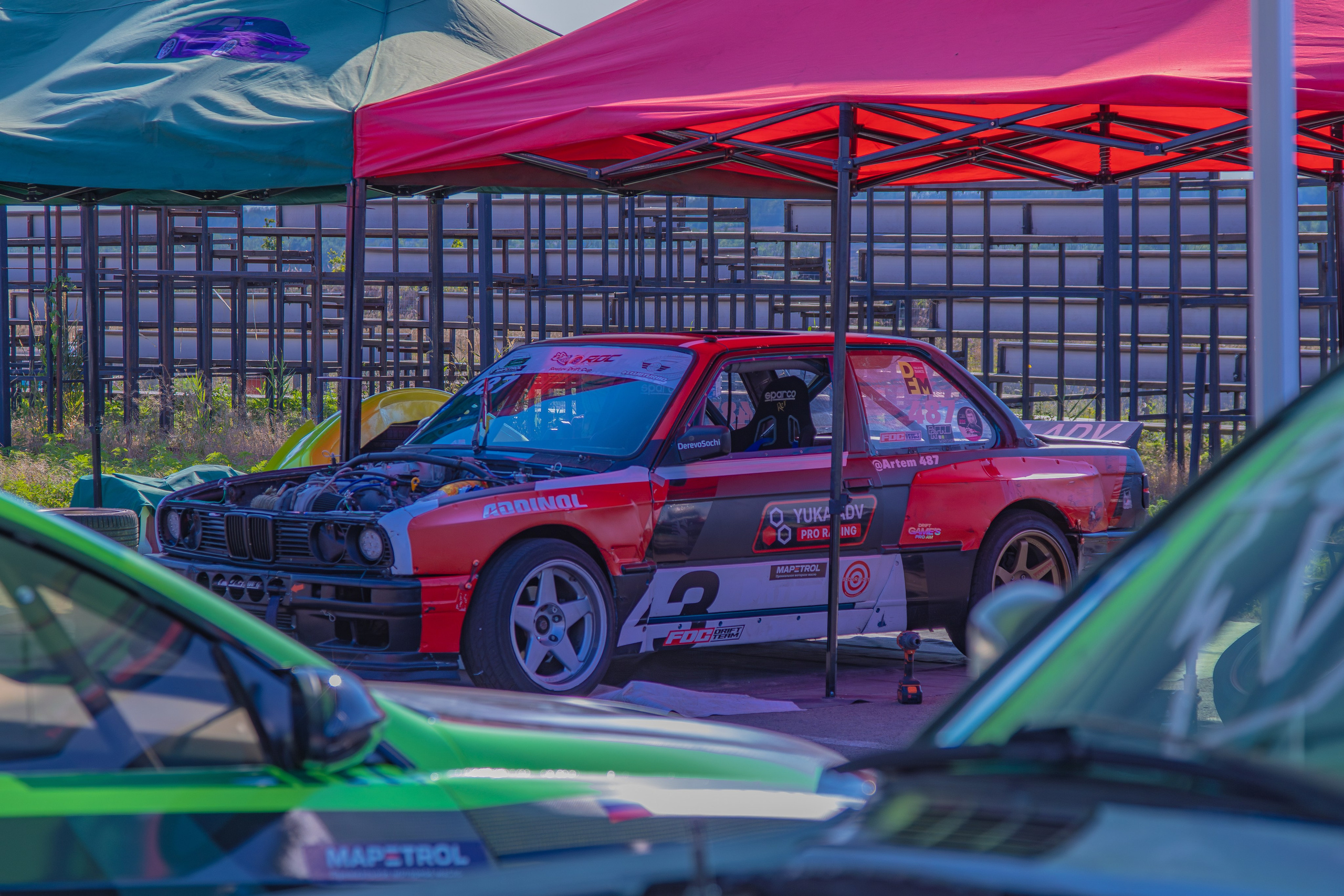 Фотосъёмка профессионального дрифта в Ростов-на-Дону. Портретный фотограф в Ростове-на-Дону Антон Казарин