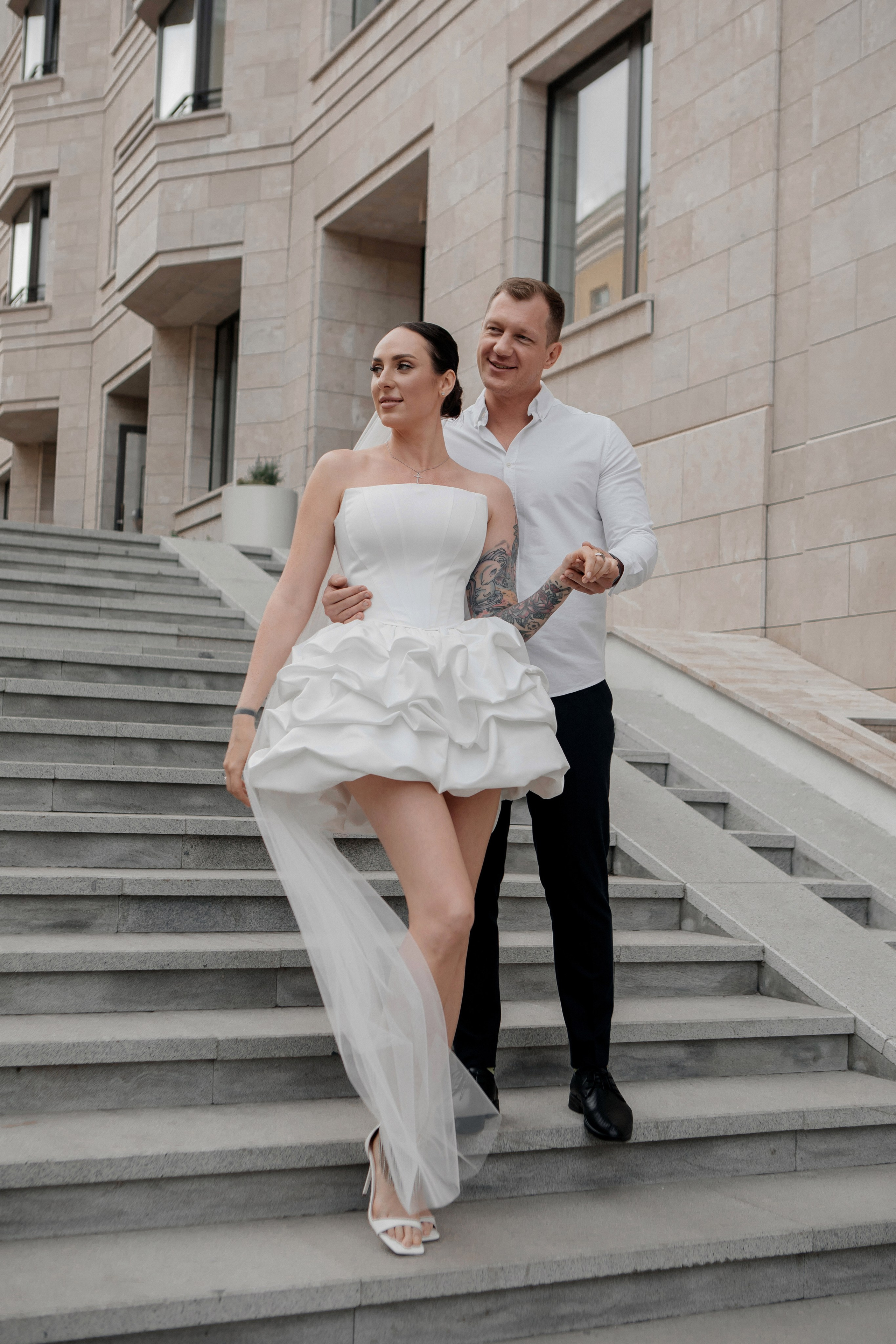 Свадебная прогулка Сергей и Вика. Свадебный и семейный фотограф Ибрагимова Мария из Екатеринбурга