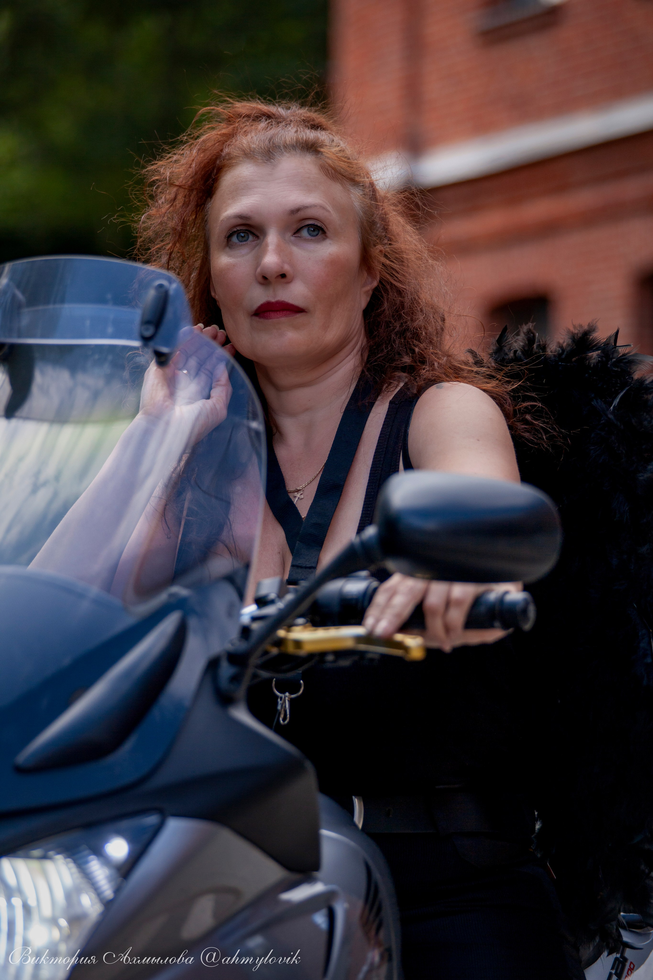 Мария Ева (Honda CBF). Виктория Ахмылова. Фотограф в Москве