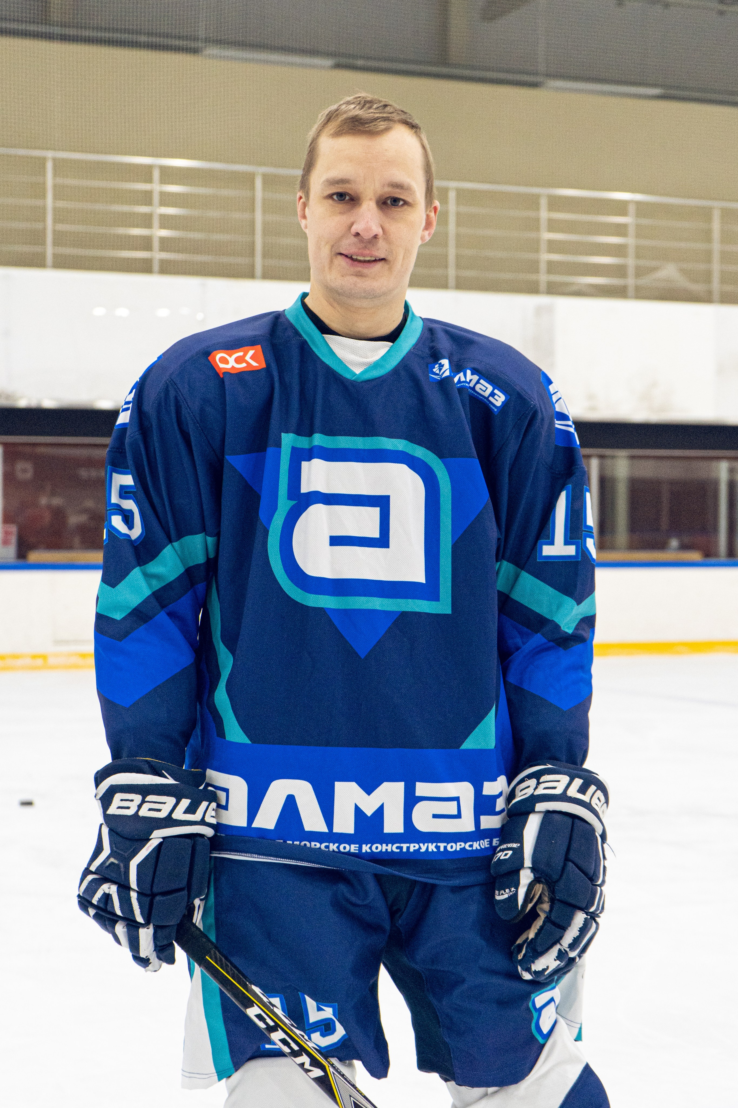 Тренировка по хоккею «ЦМКБ «Алмаз»