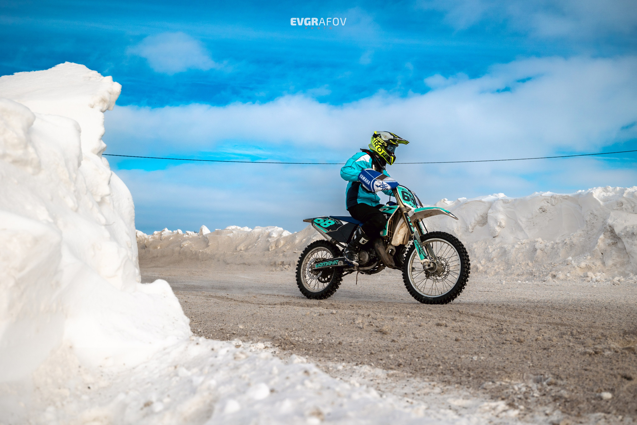 Открытый кубок Республики Татарстан по мотокроссу 3 этап. 4 февраля 2024 г. Фотограф Евграфов Александр