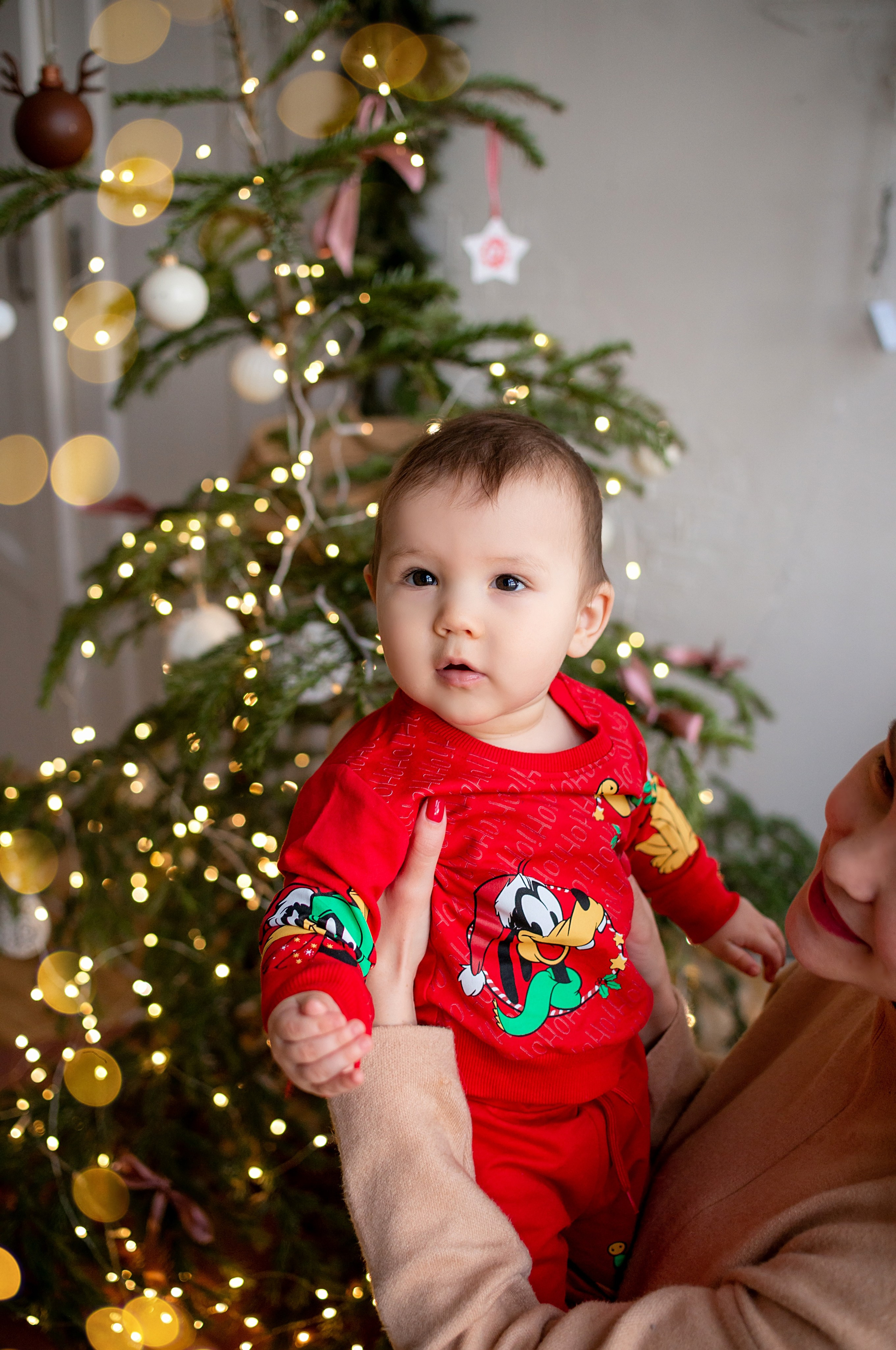 Новогодняя семейная фотосессия в Краснодаре 2023-2024. Фотограф новорожденных Краснодар Малышенко Надежда