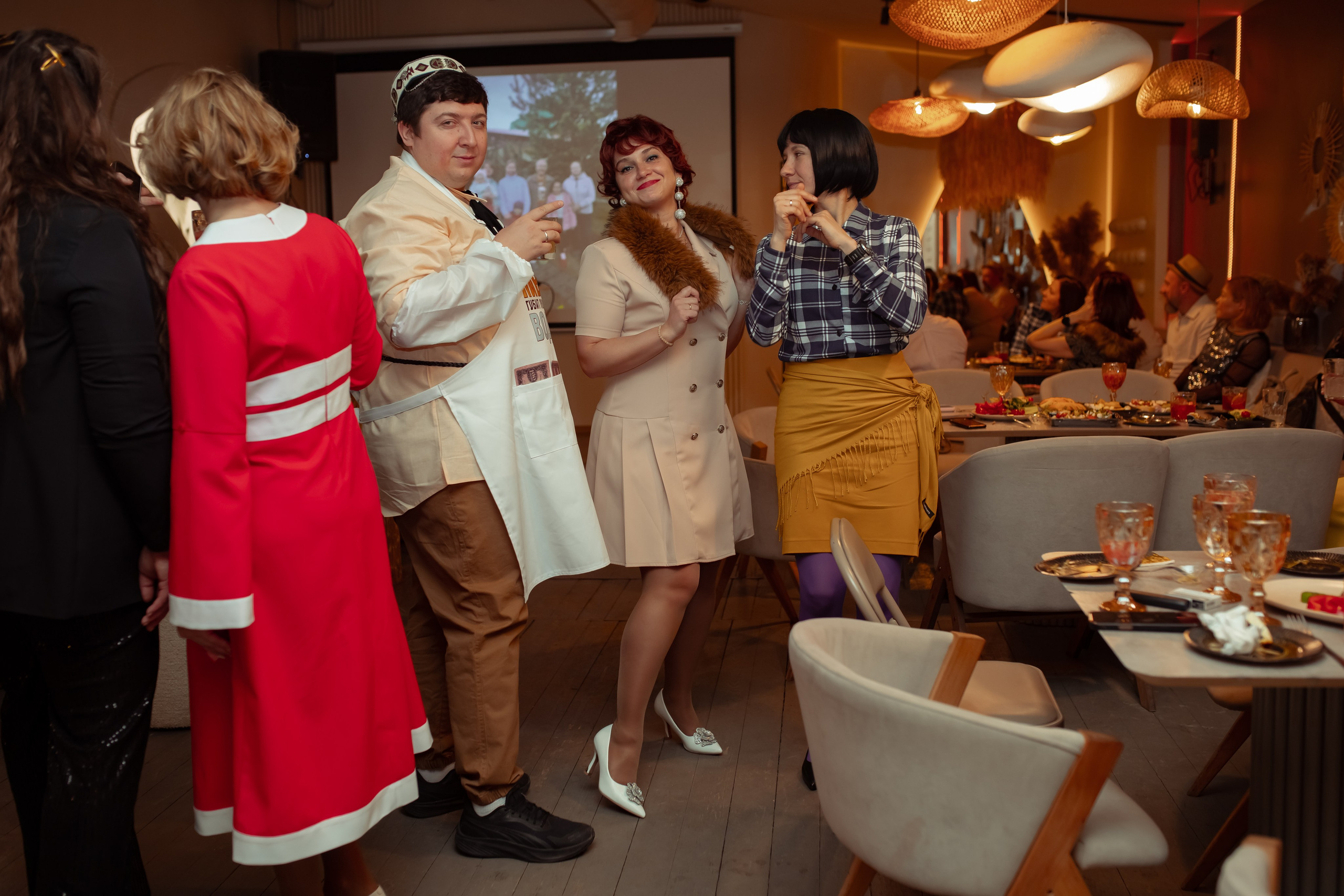 Юбилей Анны в стиле Гайдая. Семейный и детский фотограф в Москве Дорогова Екатерина