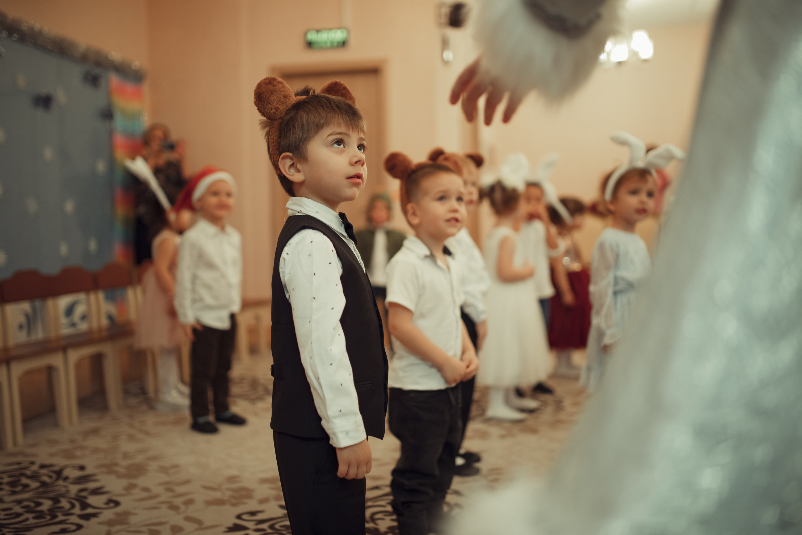 Новогодний утренник в детском саду. Семейный и детский фотограф в Москве Дорогова Екатерина