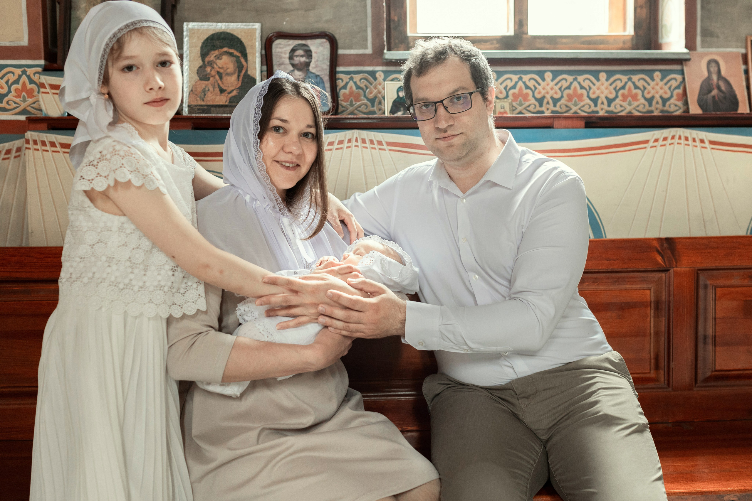 Крещение Анастасии. ТОП Фотограф на Крещение и Венчание Железногорск Алексей Мещеряков