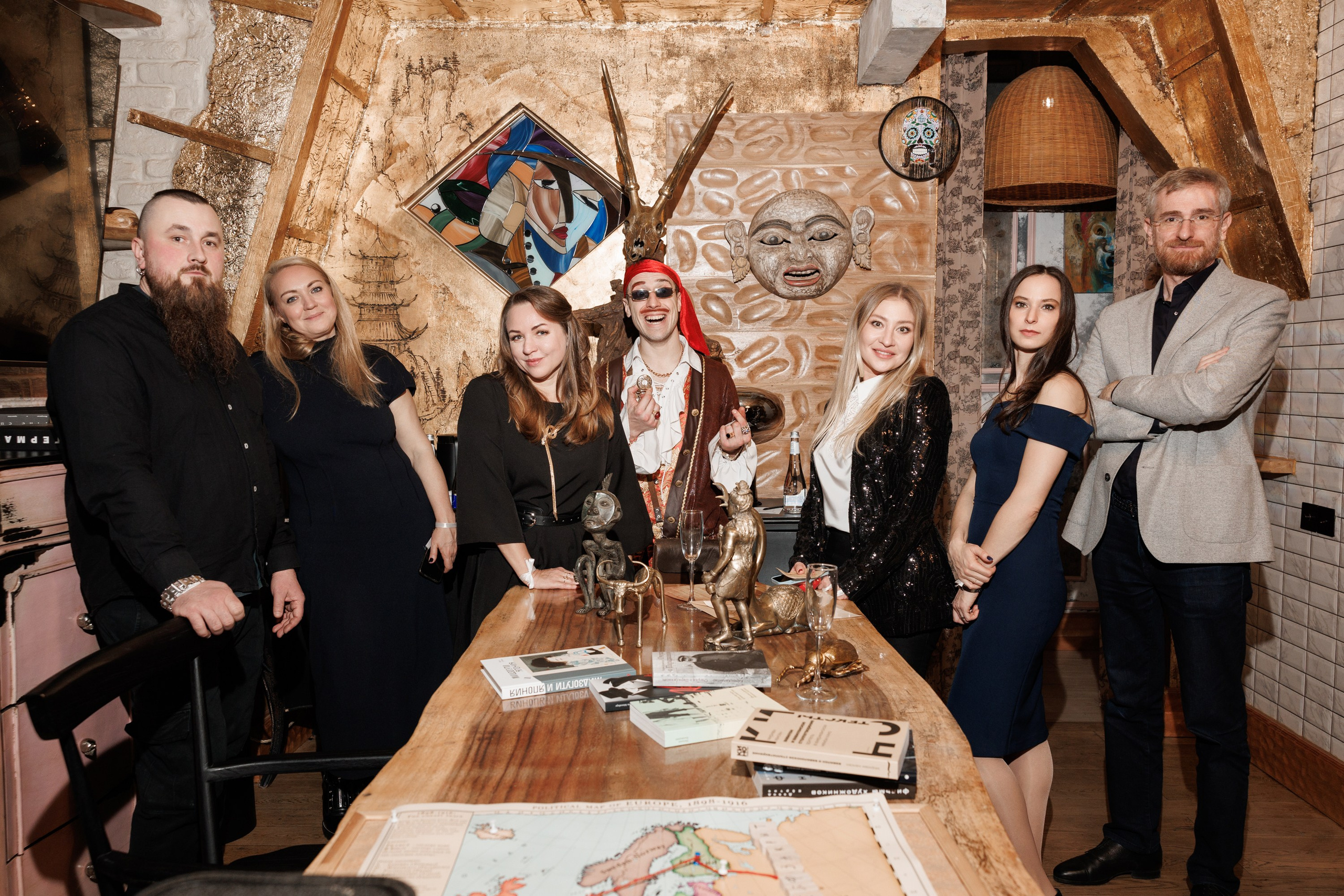 Новогодний корпоратив в Villa Mr Pinky. Фотограф в Санкт-Петербурге — Сергей Петров