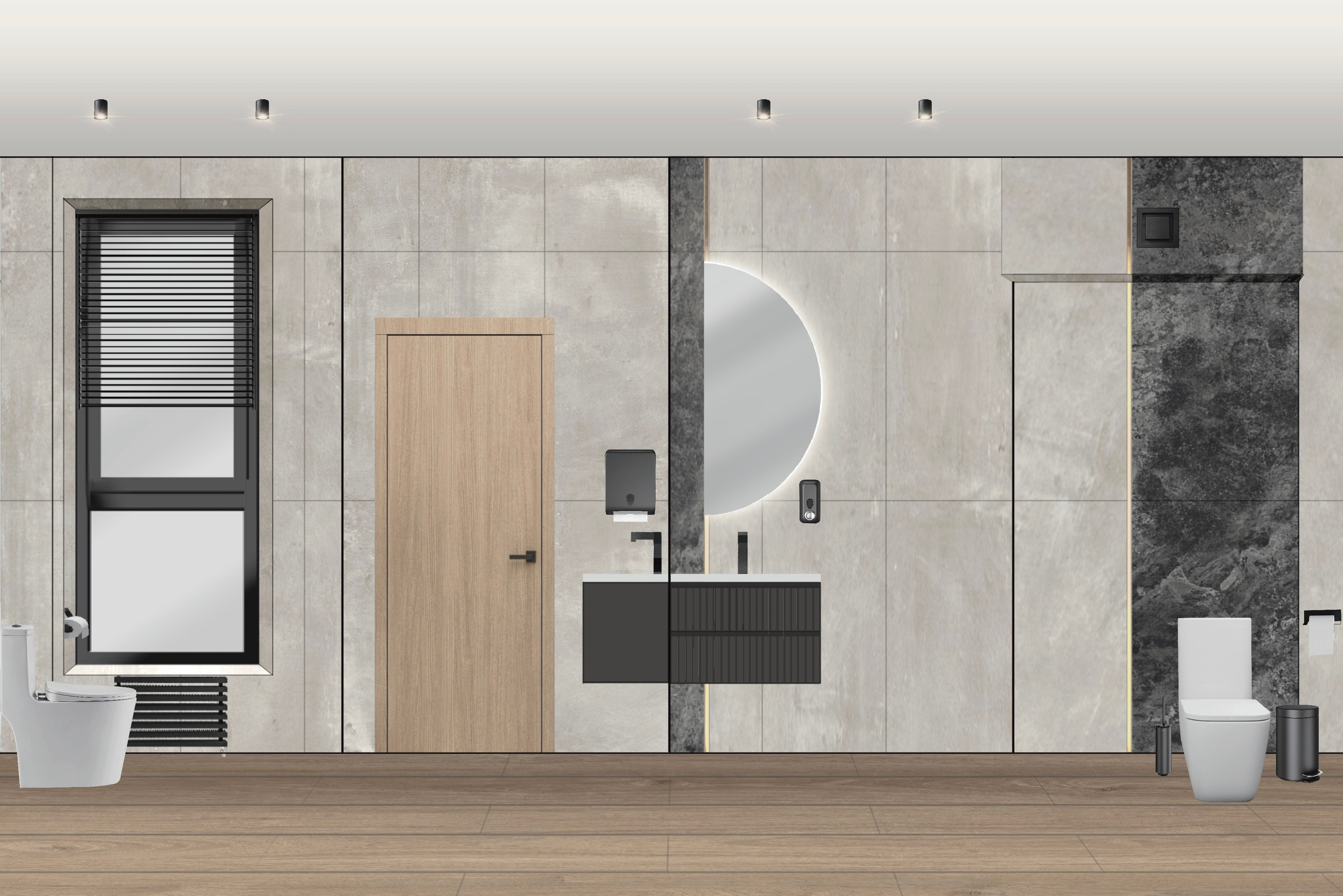 Бизнес-центр коллажи. Студия Дизайна интерьера Tsvetdesign. Дизайнер в Санкт-Петербурге