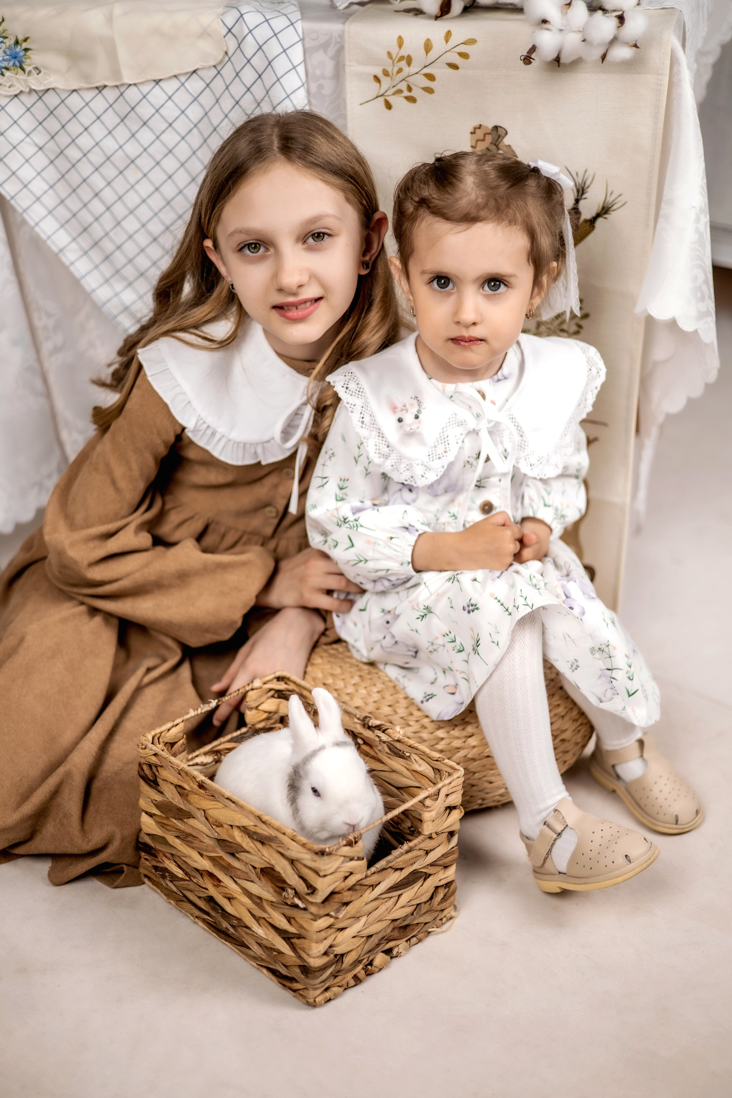 Пасхальный детский фотопроект 2024. Фотограф Надежда Лукьянова