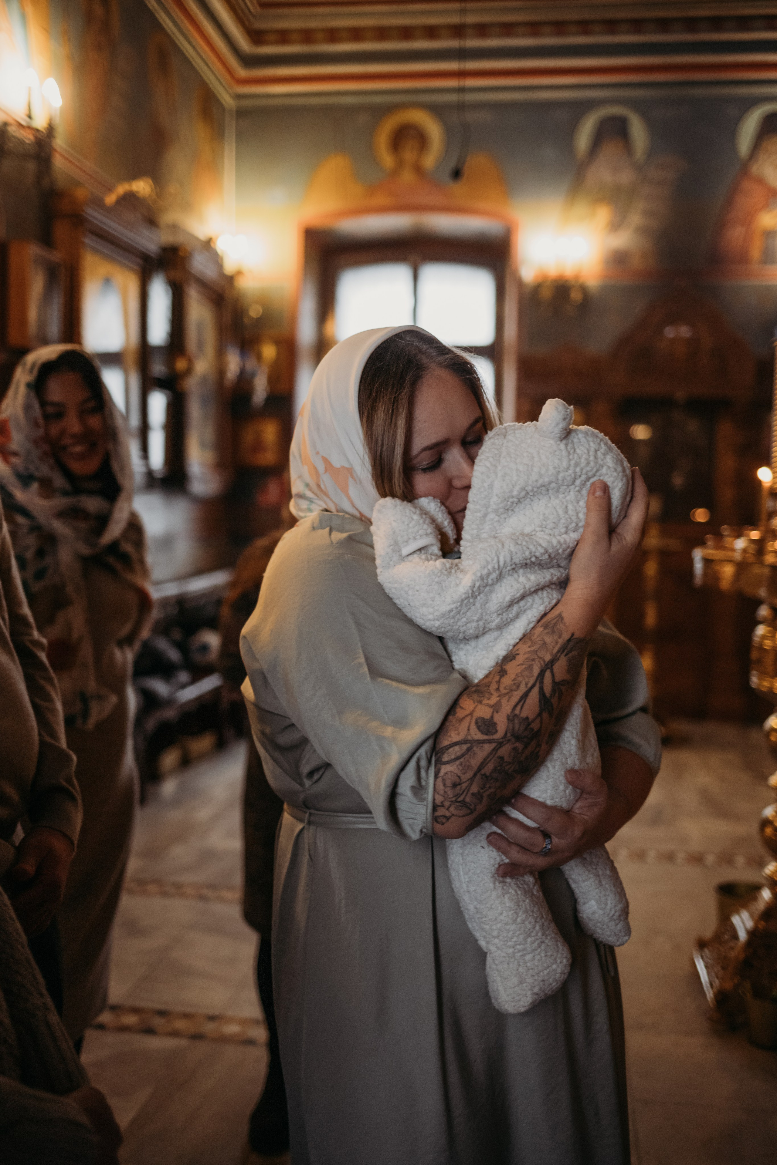 Крещение Тимофея. Семейный и детский фотограф в Москве Александра Нараевская