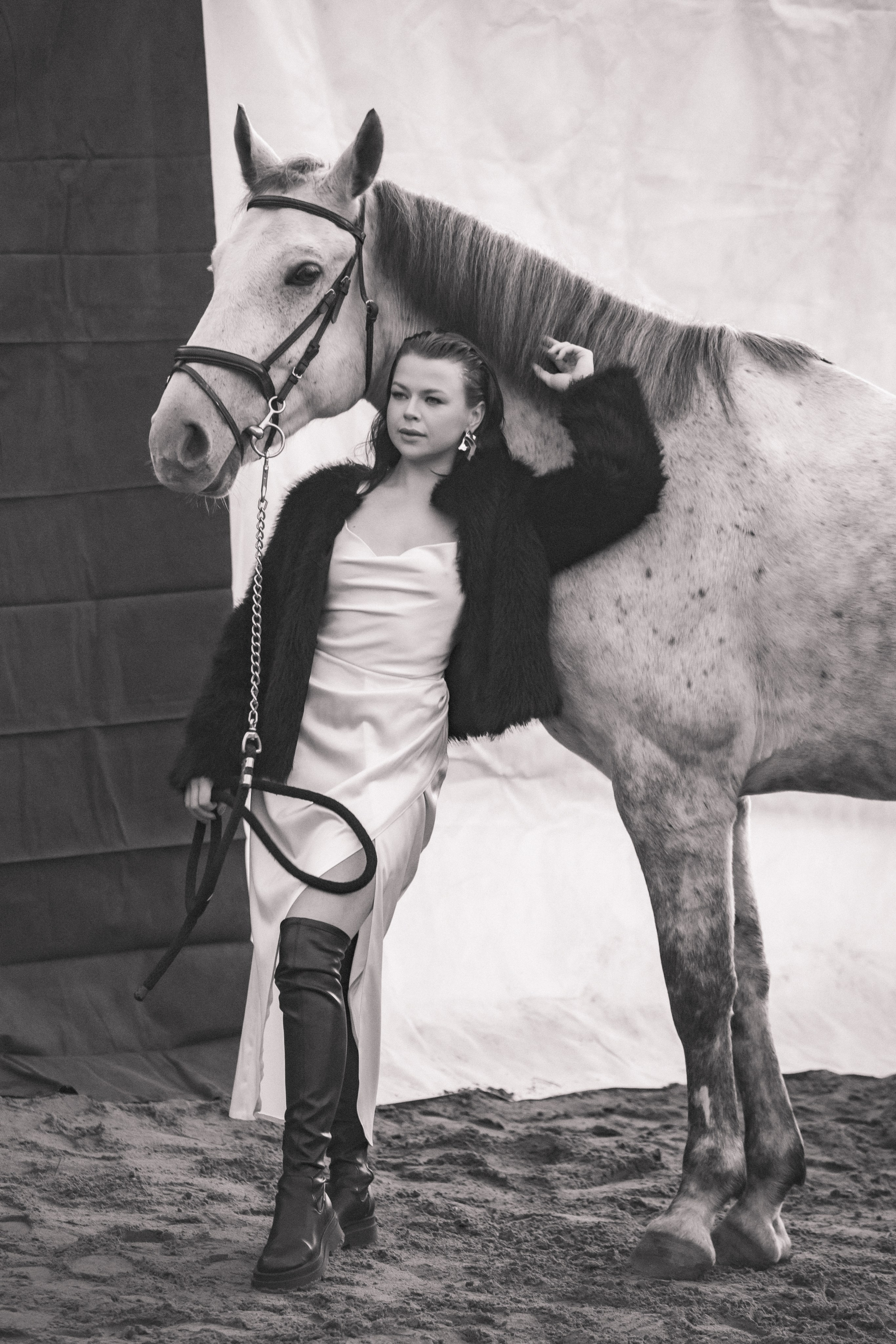 Проект DEFILE. Конный фотограф в Санкт-Петербурге Анна Лебедева