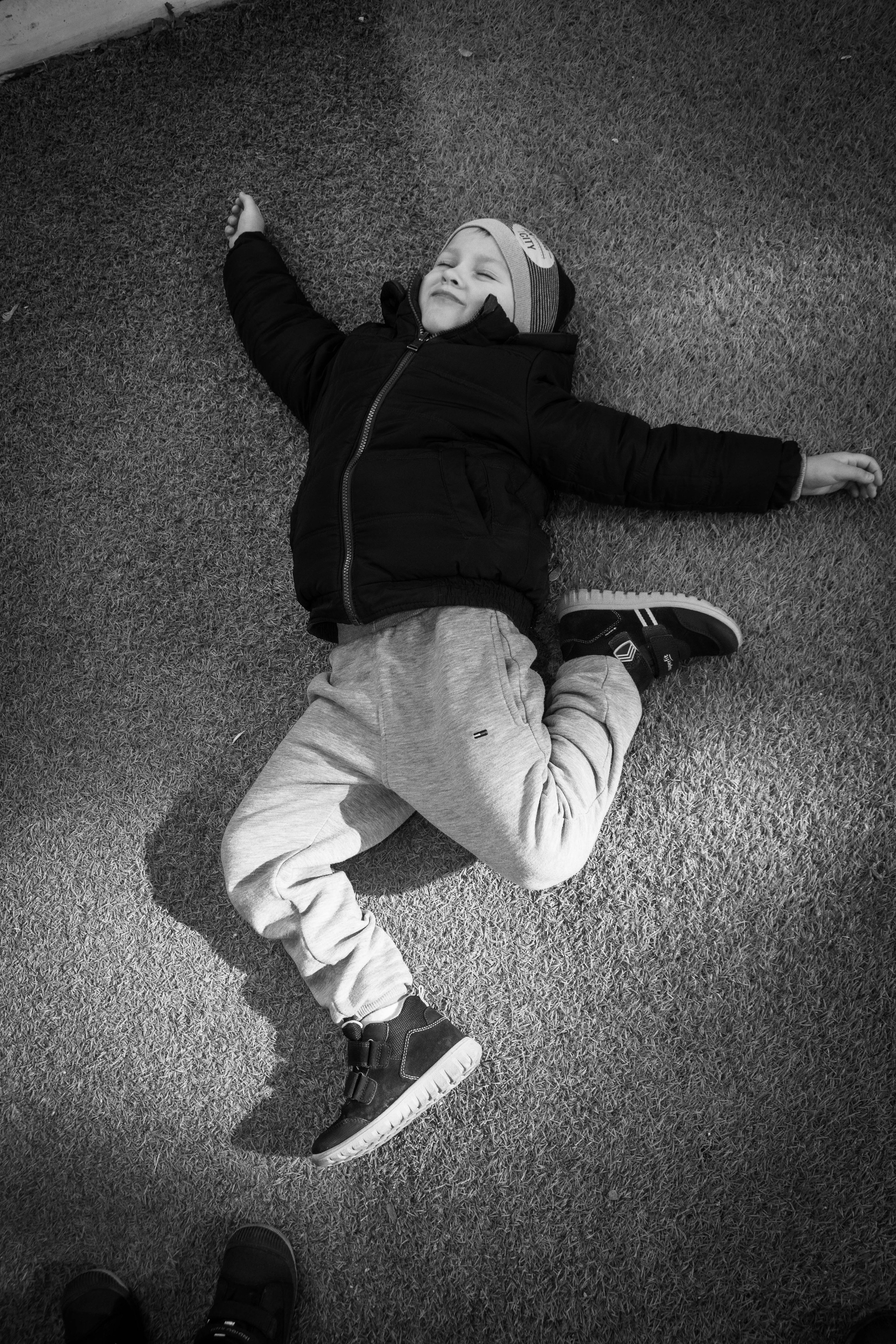 2023 г. День дошкольного работника и прогулка. Репортажный и детский фотограф в Новосибирске