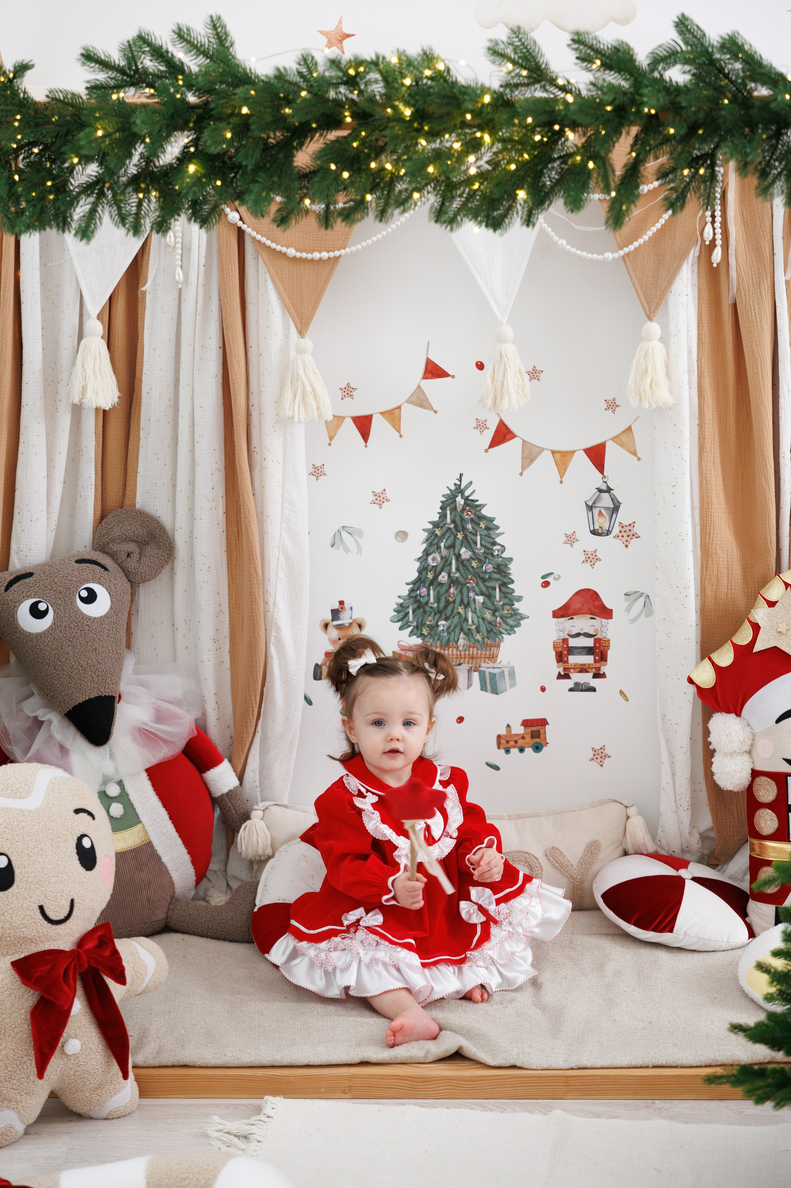 Мия 1 годик и Новый год SWEET HOME KIDS. Kharchenkotatianaweddingphoto