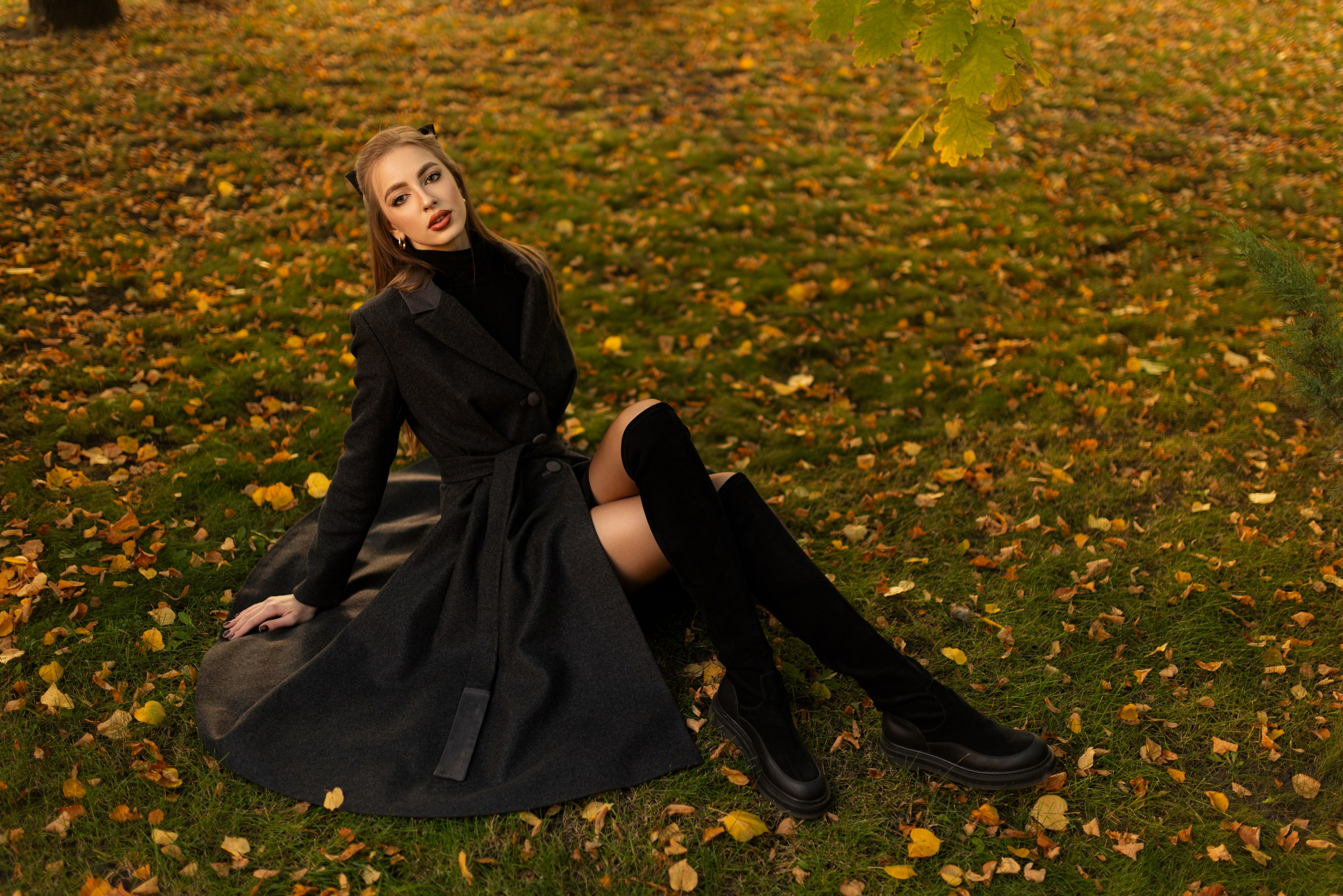 Осенний фотосет с Ксенией в формате для «себя». Дмитрий Шульгин, портретный фотограф в Воронеже