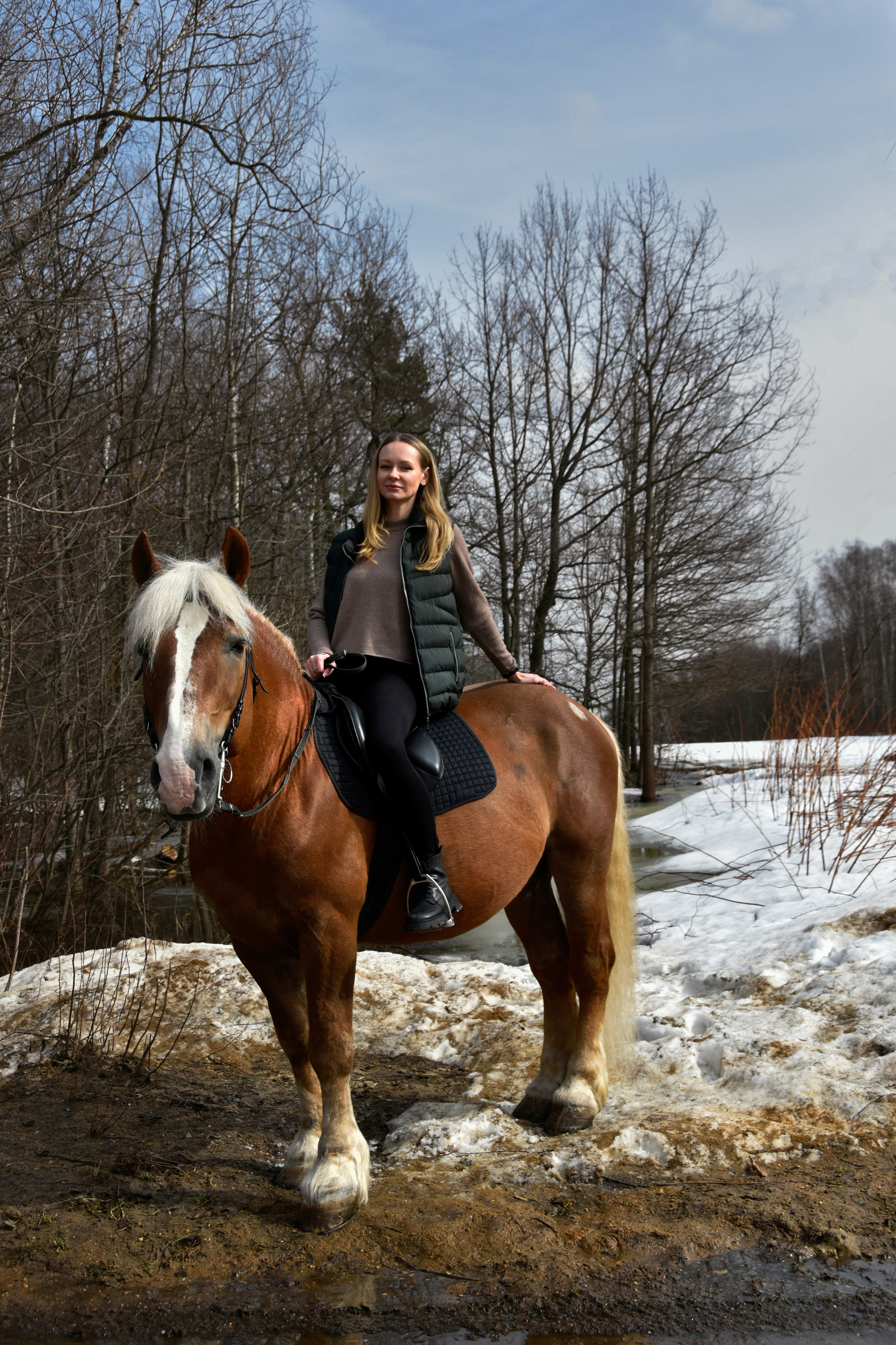 Юля и Проспект. Конный фотограф Москва