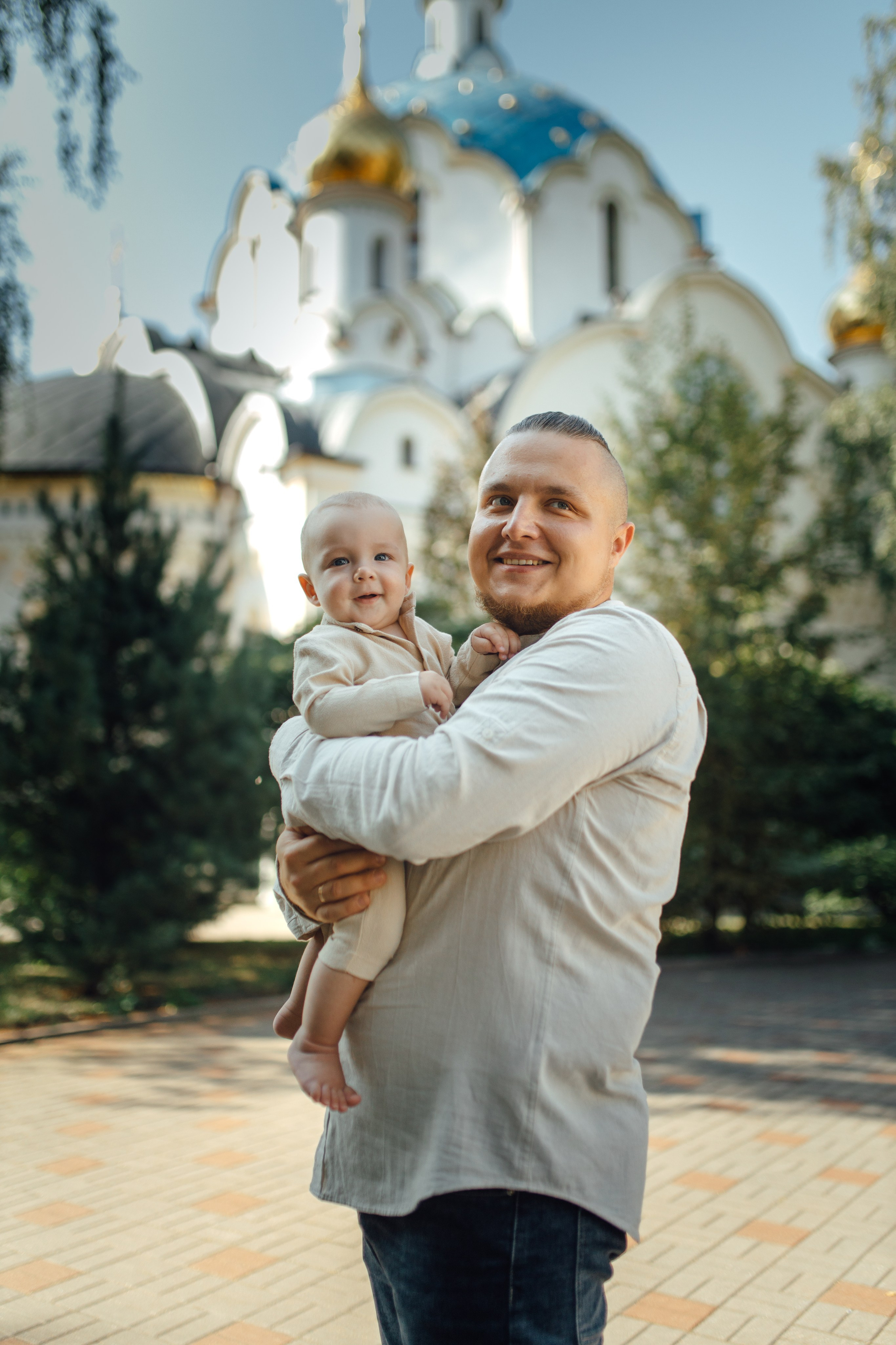 Крещение Егора (Георгия) Державный храм, св. Елисаветенского монастыря, Новинки, август 2024