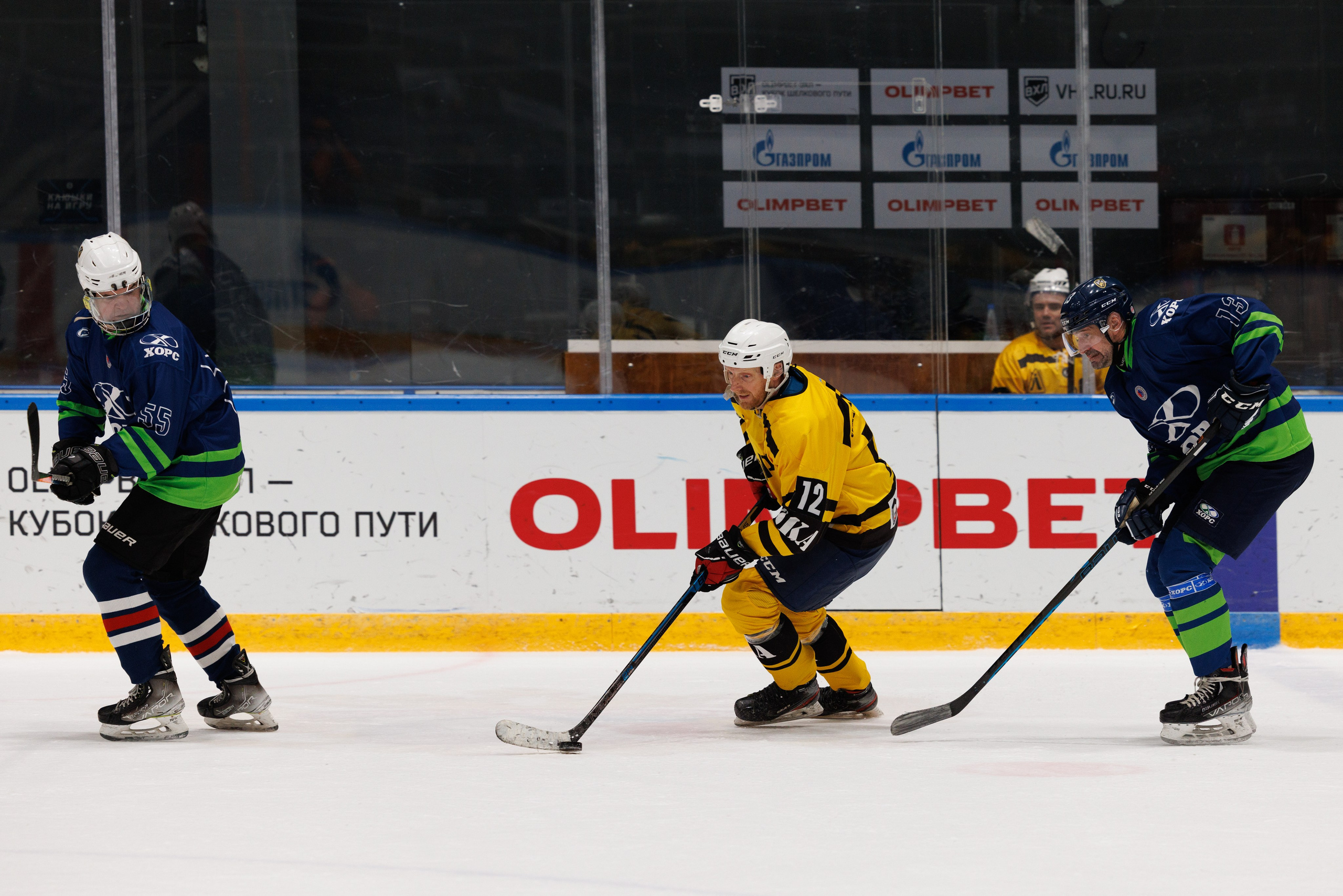 НХЛ (40+) Ижорец — Хорс 3-3. Фотограф Александр Заломаев