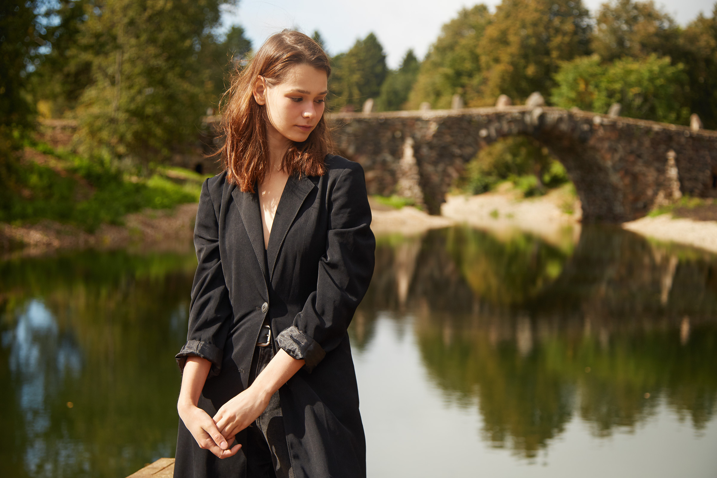 Ирина Валунный мост. Фотограф Тимофей Юров Москва