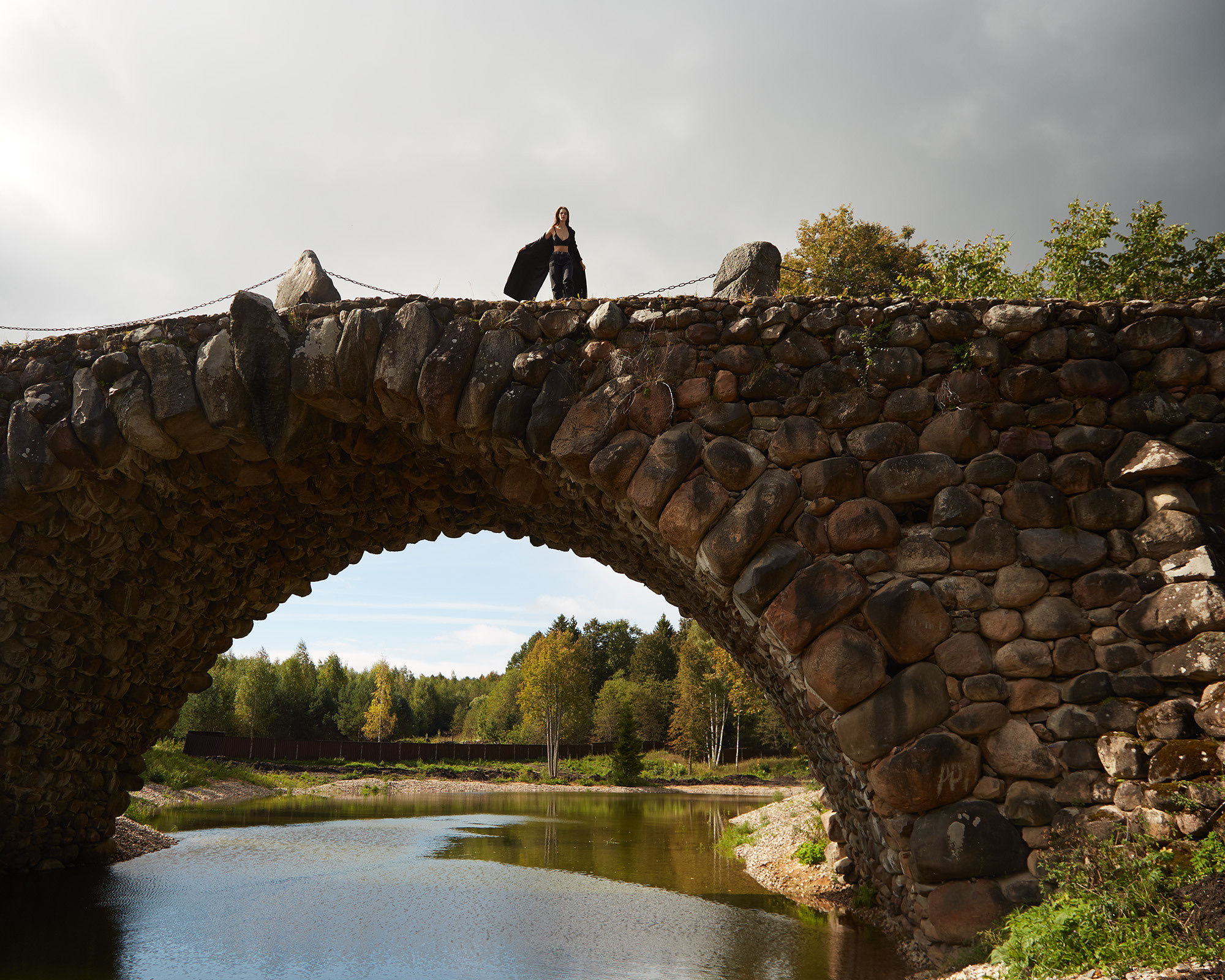 Ирина Валунный мост. Фотограф Тимофей Юров Москва