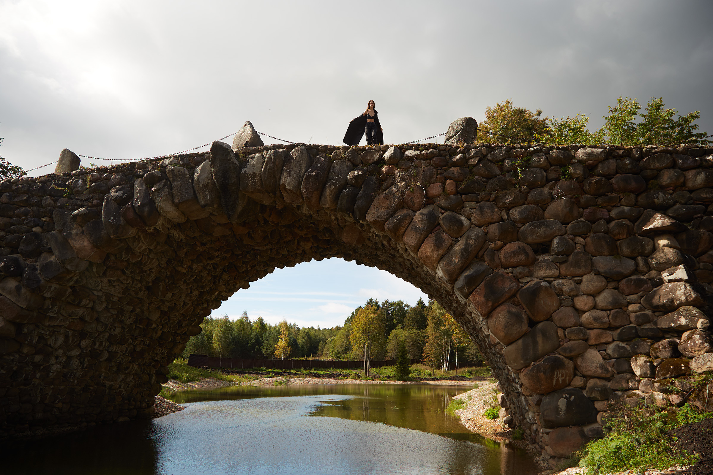 Ирина Валунный мост. Фотограф Тимофей Юров Москва