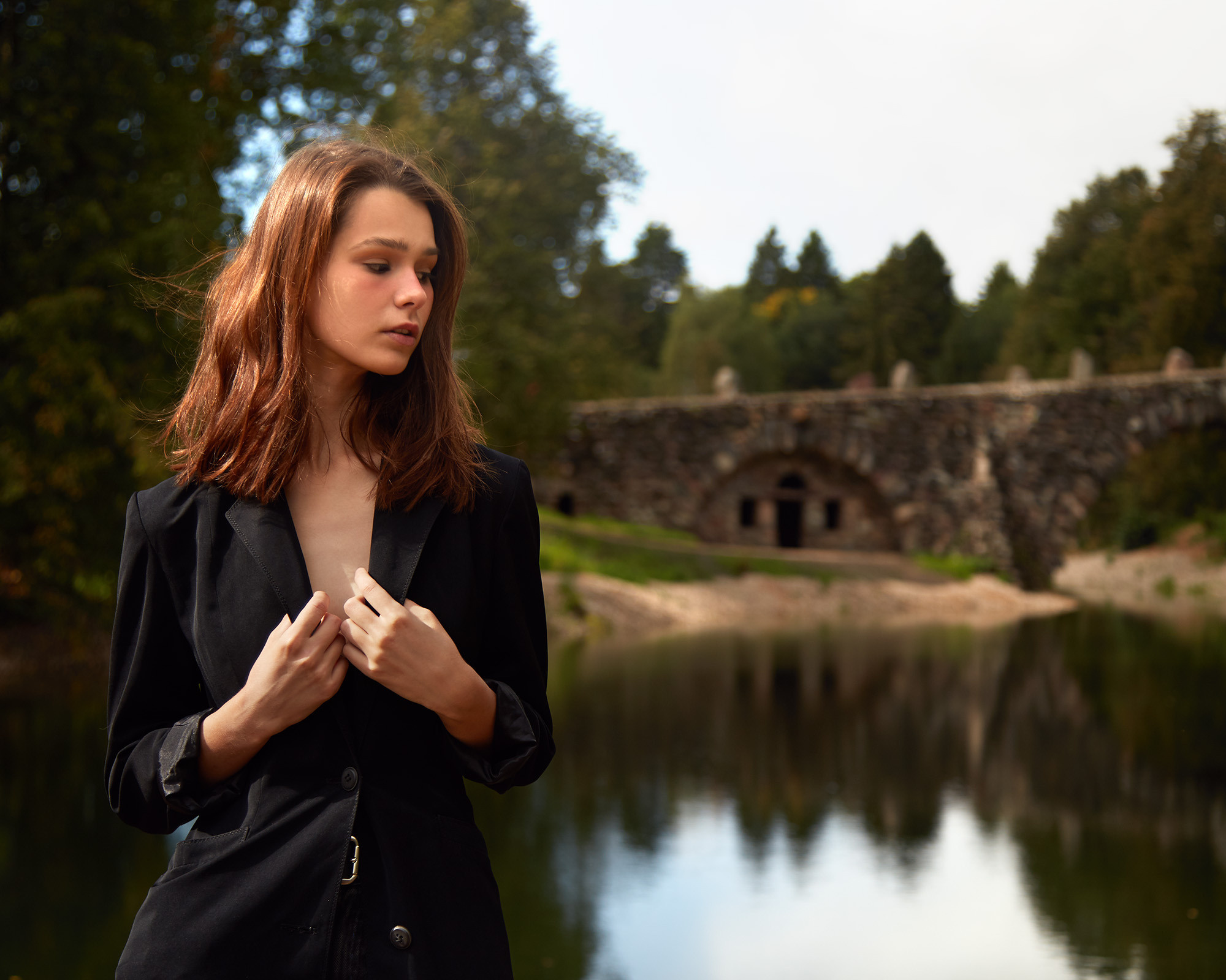 Ирина Валунный мост. Фотограф Тимофей Юров Москва