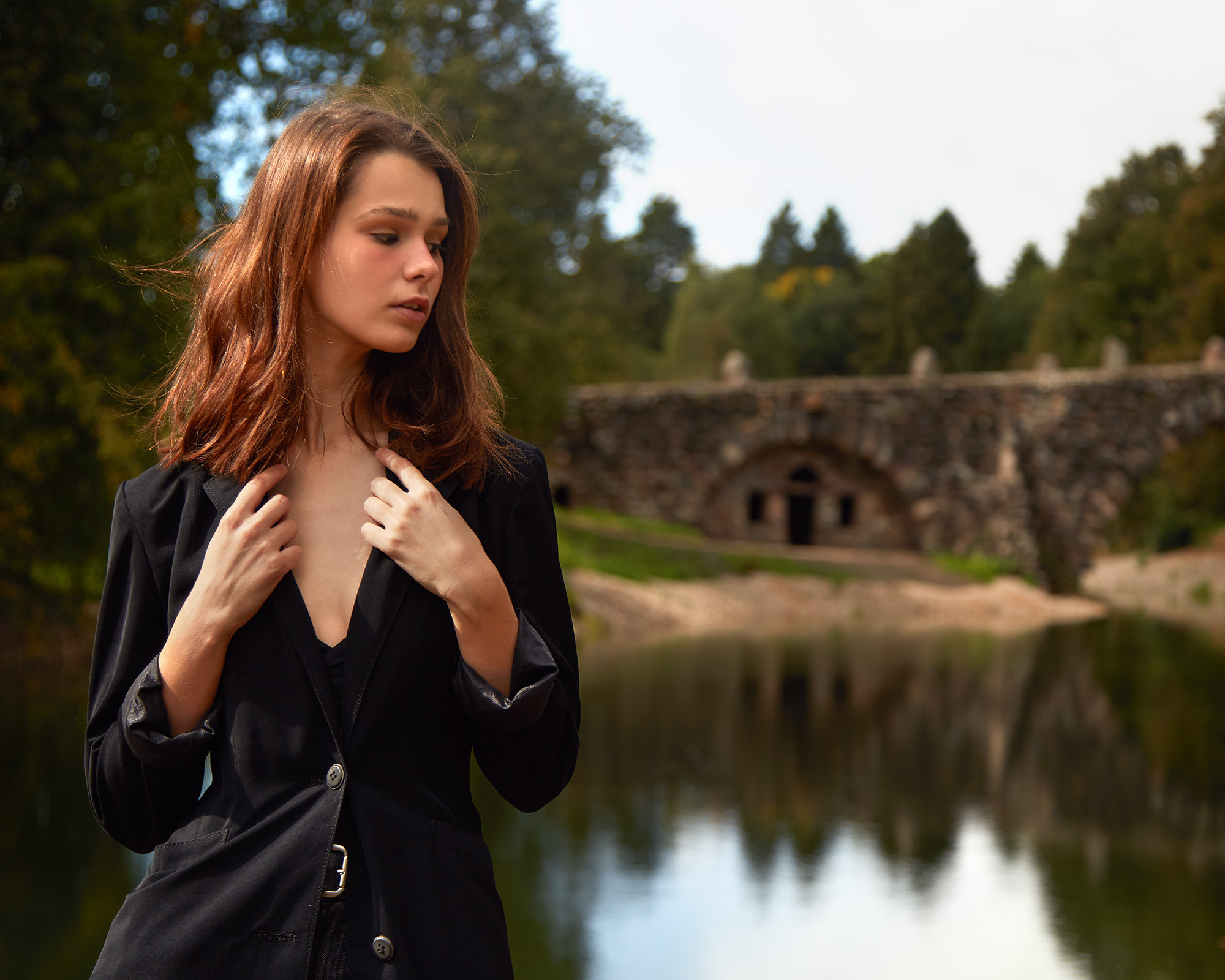 Ирина Валунный мост. Фотограф Тимофей Юров Москва