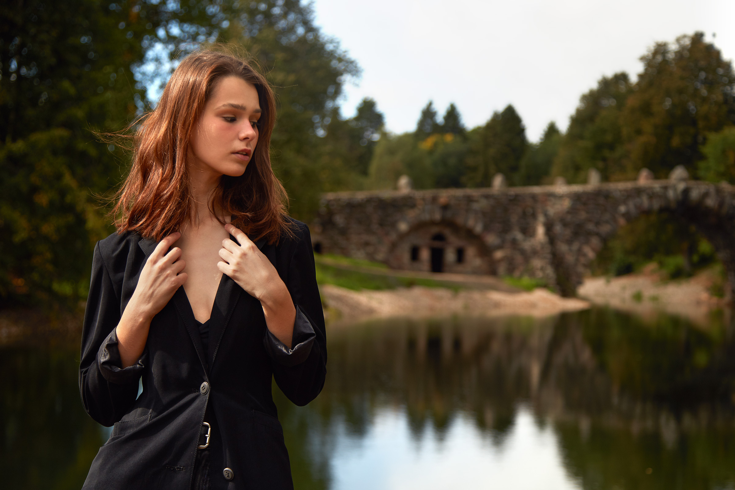 Ирина Валунный мост. Фотограф Тимофей Юров Москва