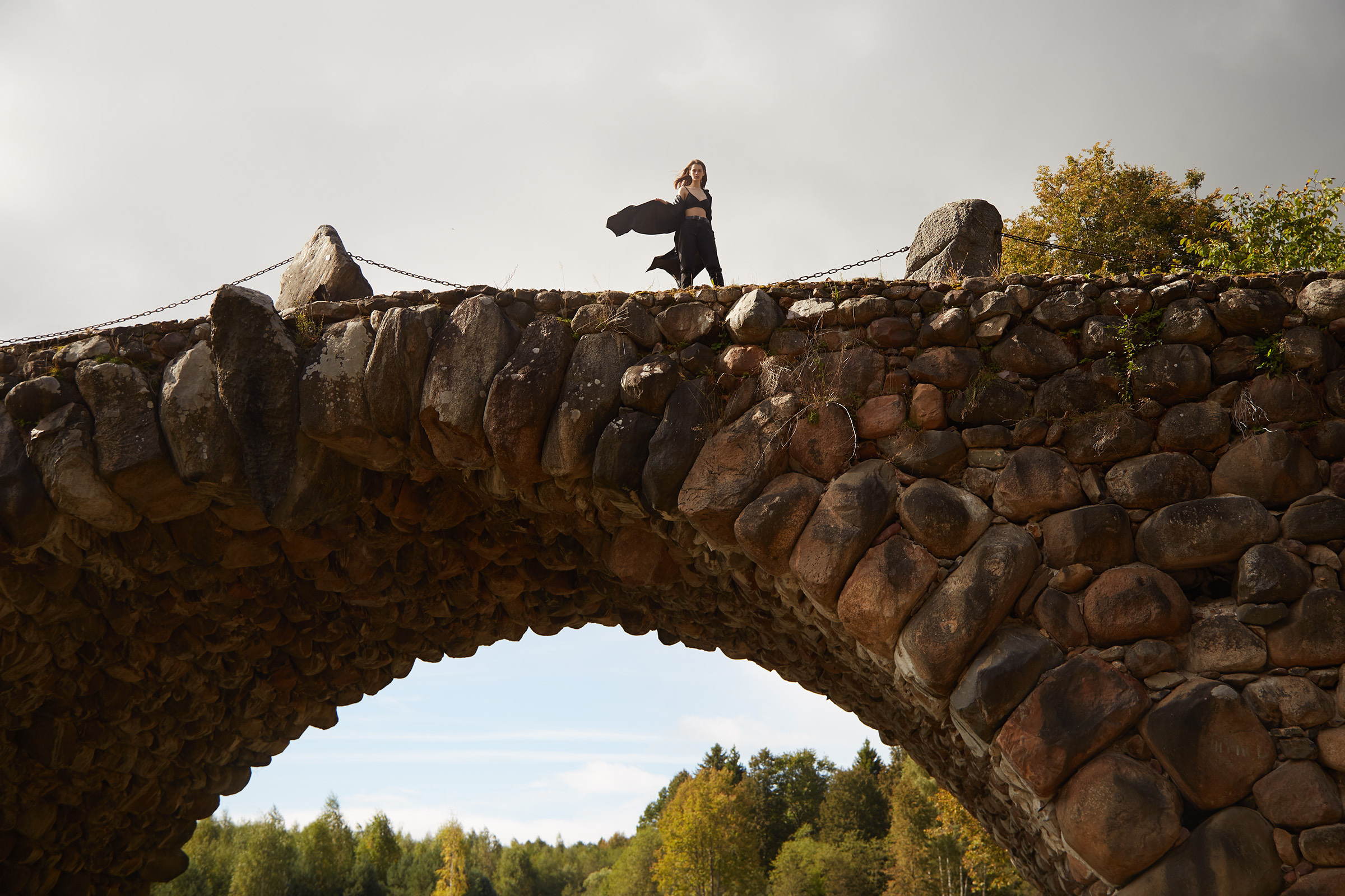 Ирина Валунный мост. Фотограф Тимофей Юров Москва