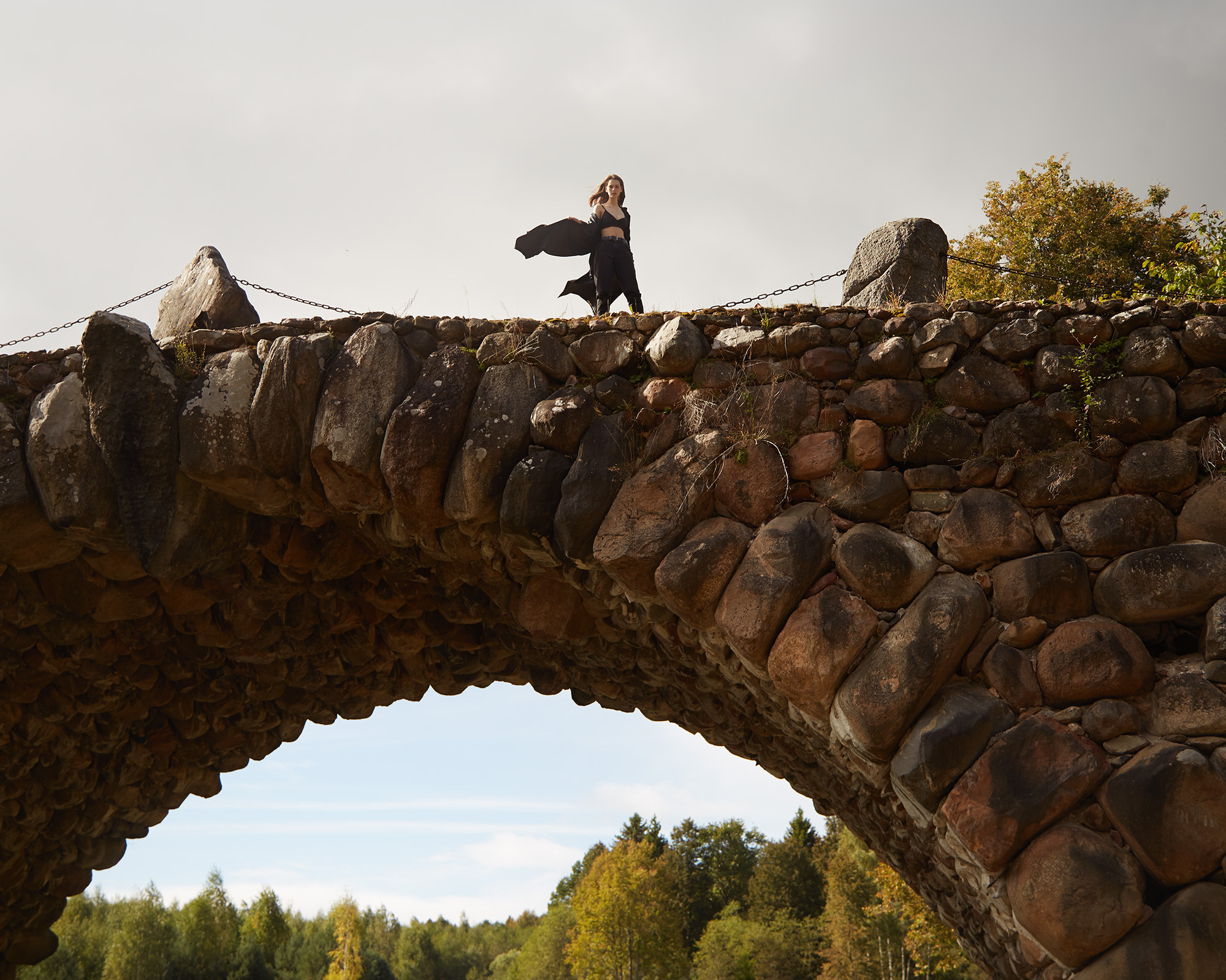 Ирина Валунный мост. Фотограф Тимофей Юров Москва