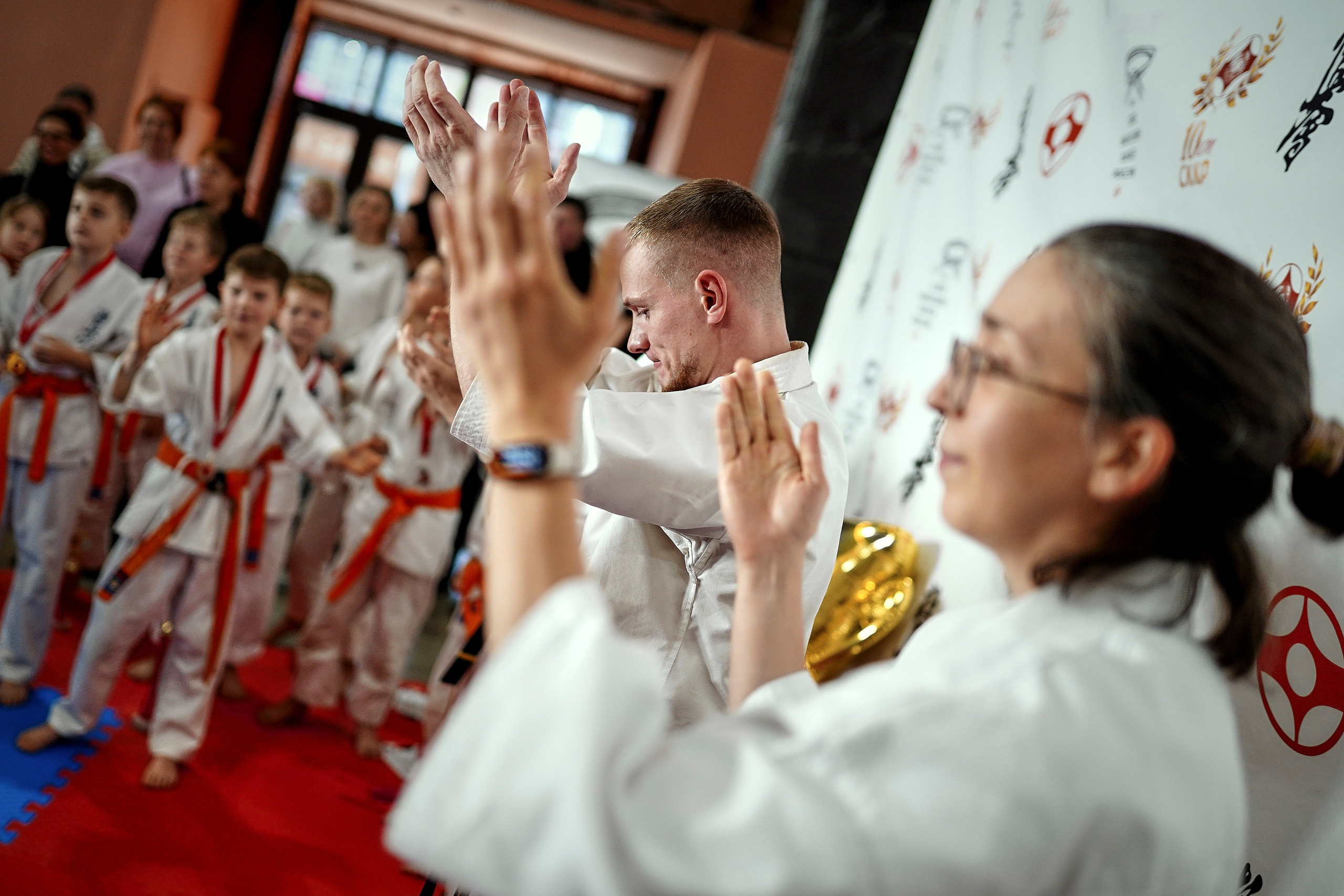 Репортаж детских соревнований киокушин каратэ. Репортажный фотограф Ирина Курманаева