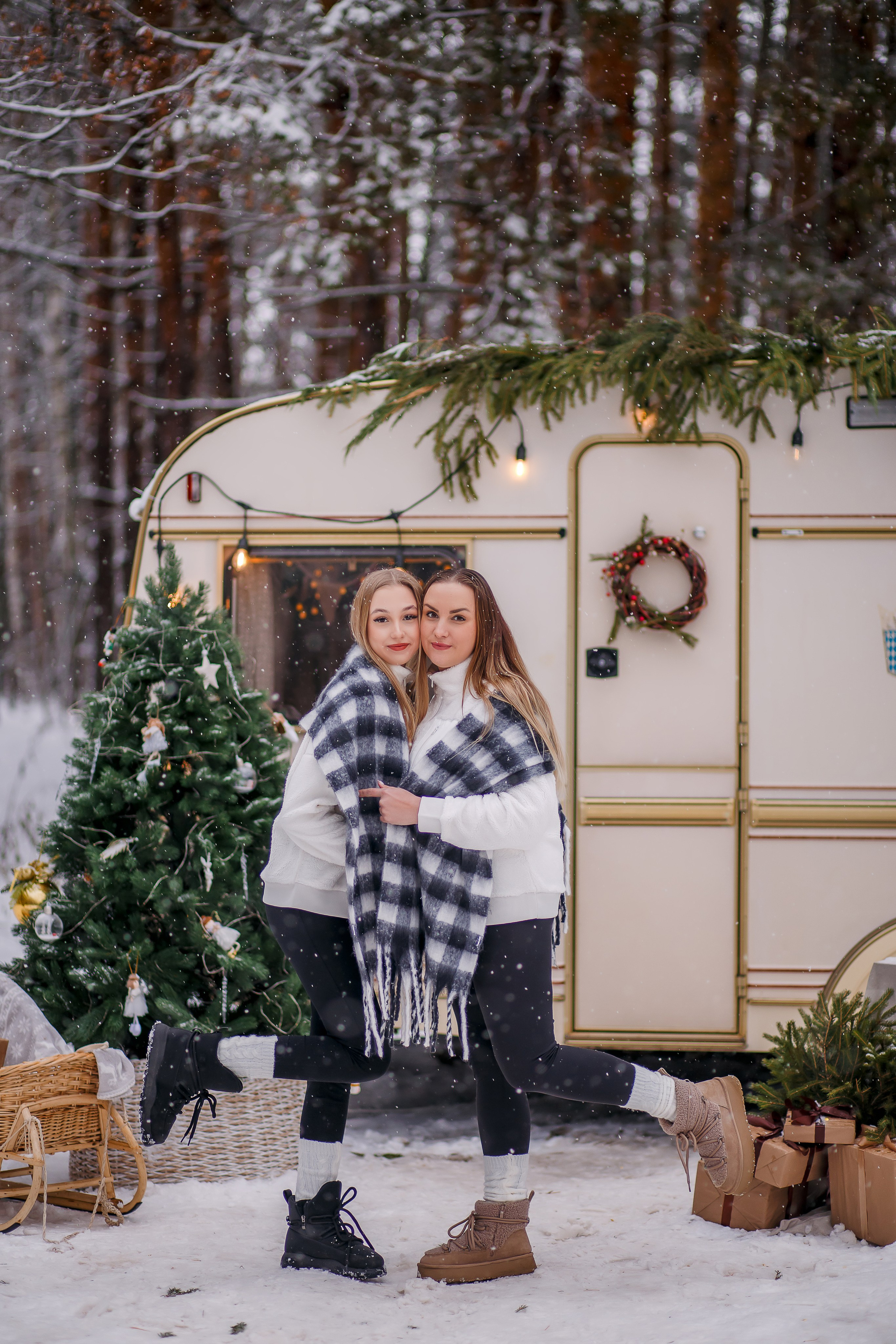 Зимний проект. Дом на колесах. Фотограф Саранск Екатерина Жукова