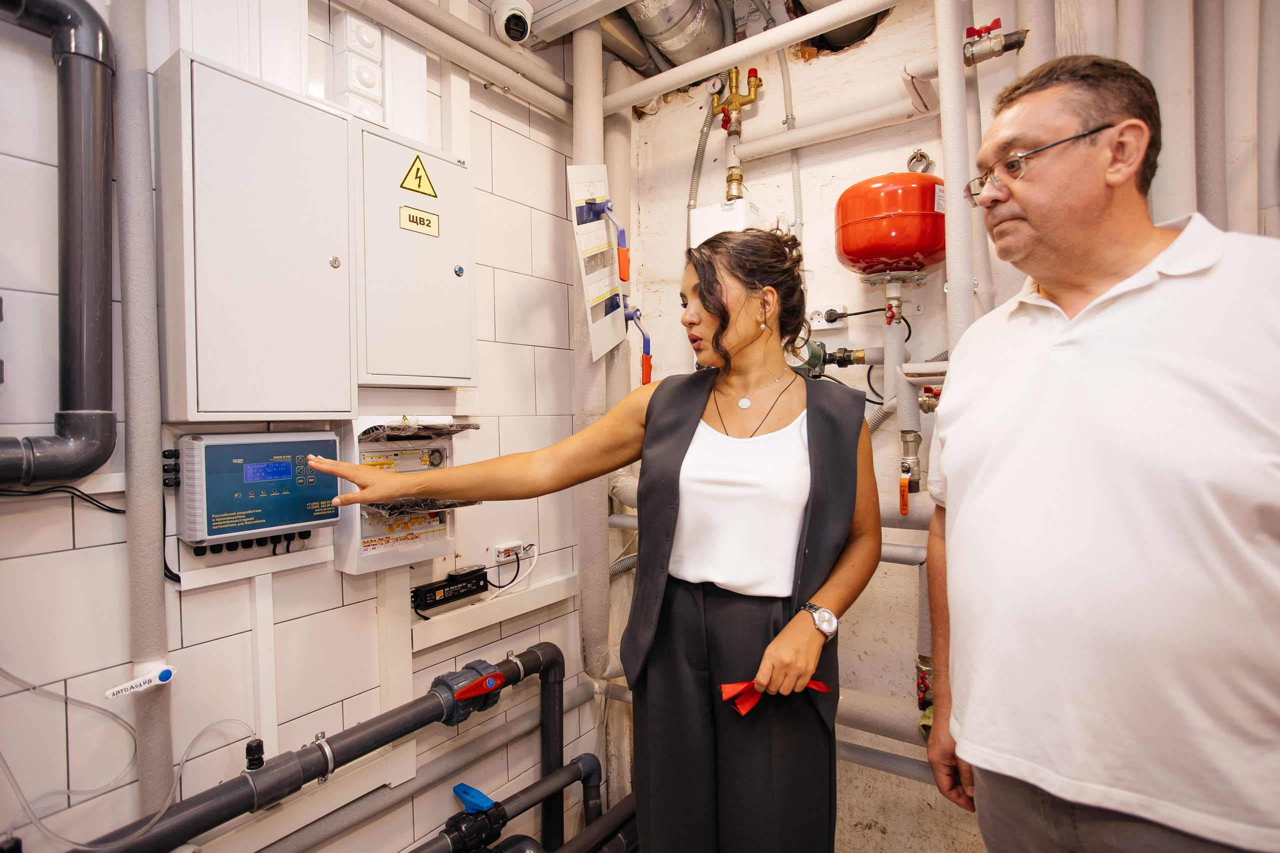 Открытие бассейна. Фотограф в Иркутске