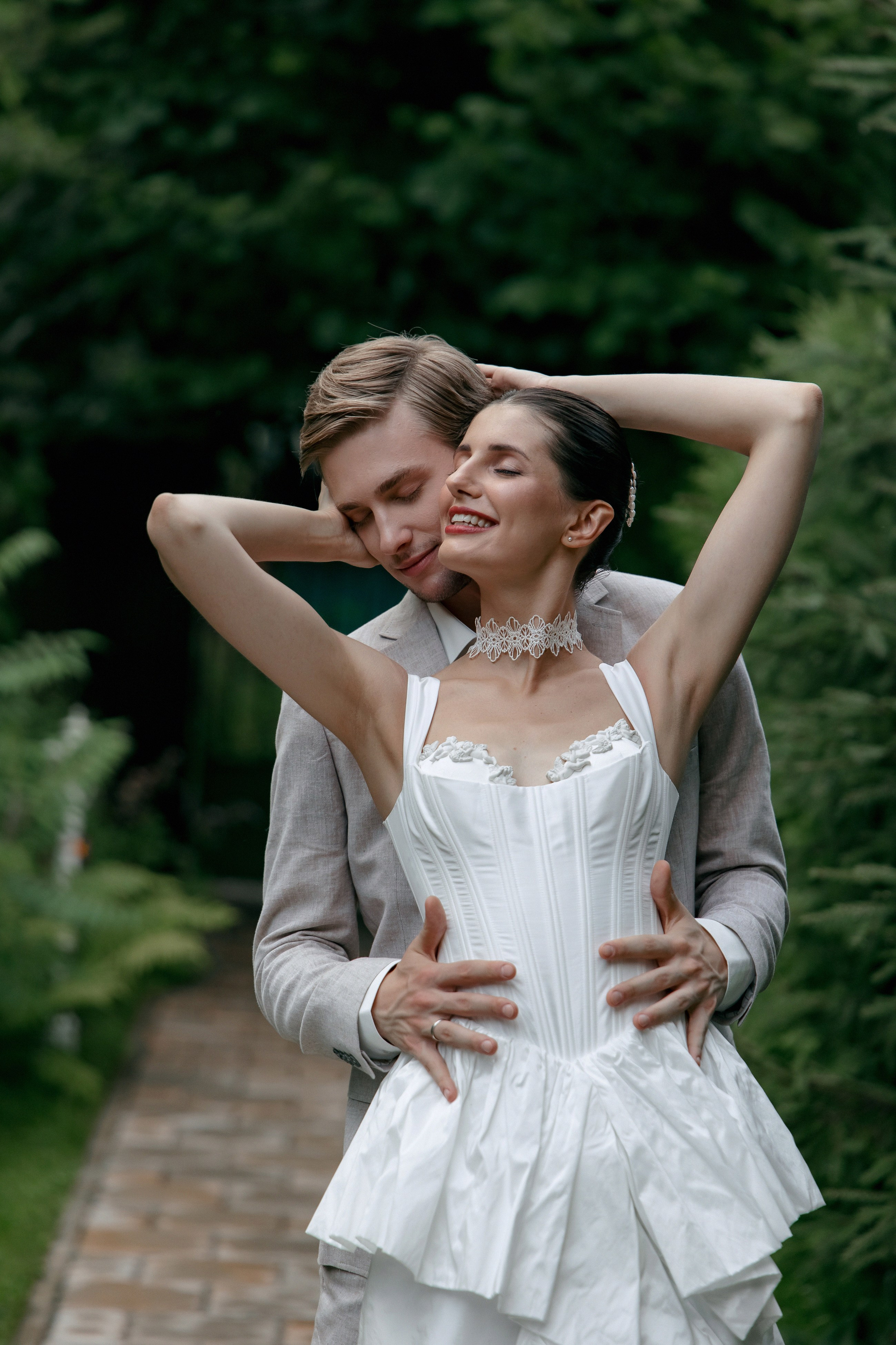 Елизавета и Евгений: итальянская романтика в подмосковных пейзажах. Свадебный фотограф Москва