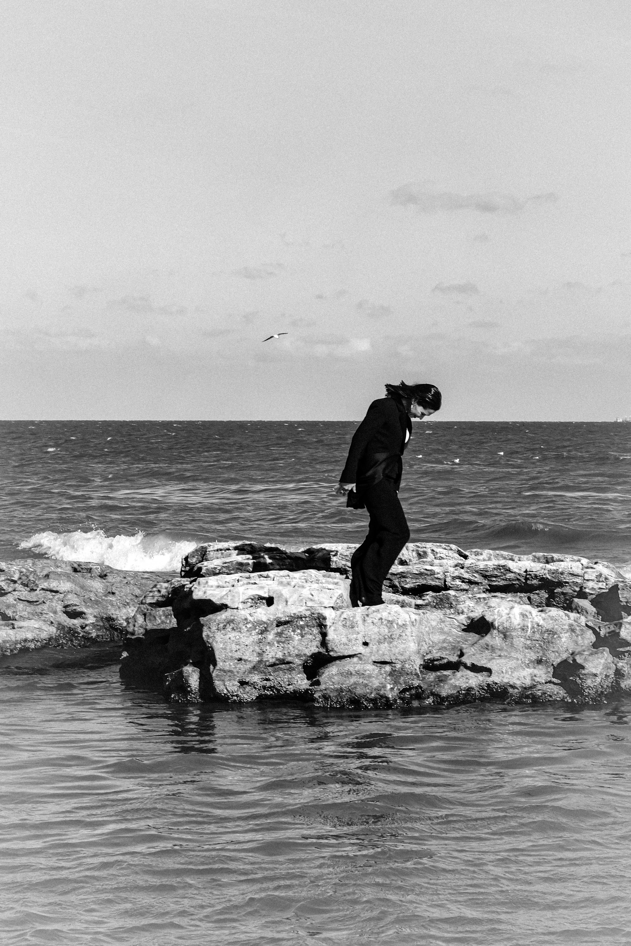 Съемка Джама в море. Контент-фотограф в Махачкале. Марина