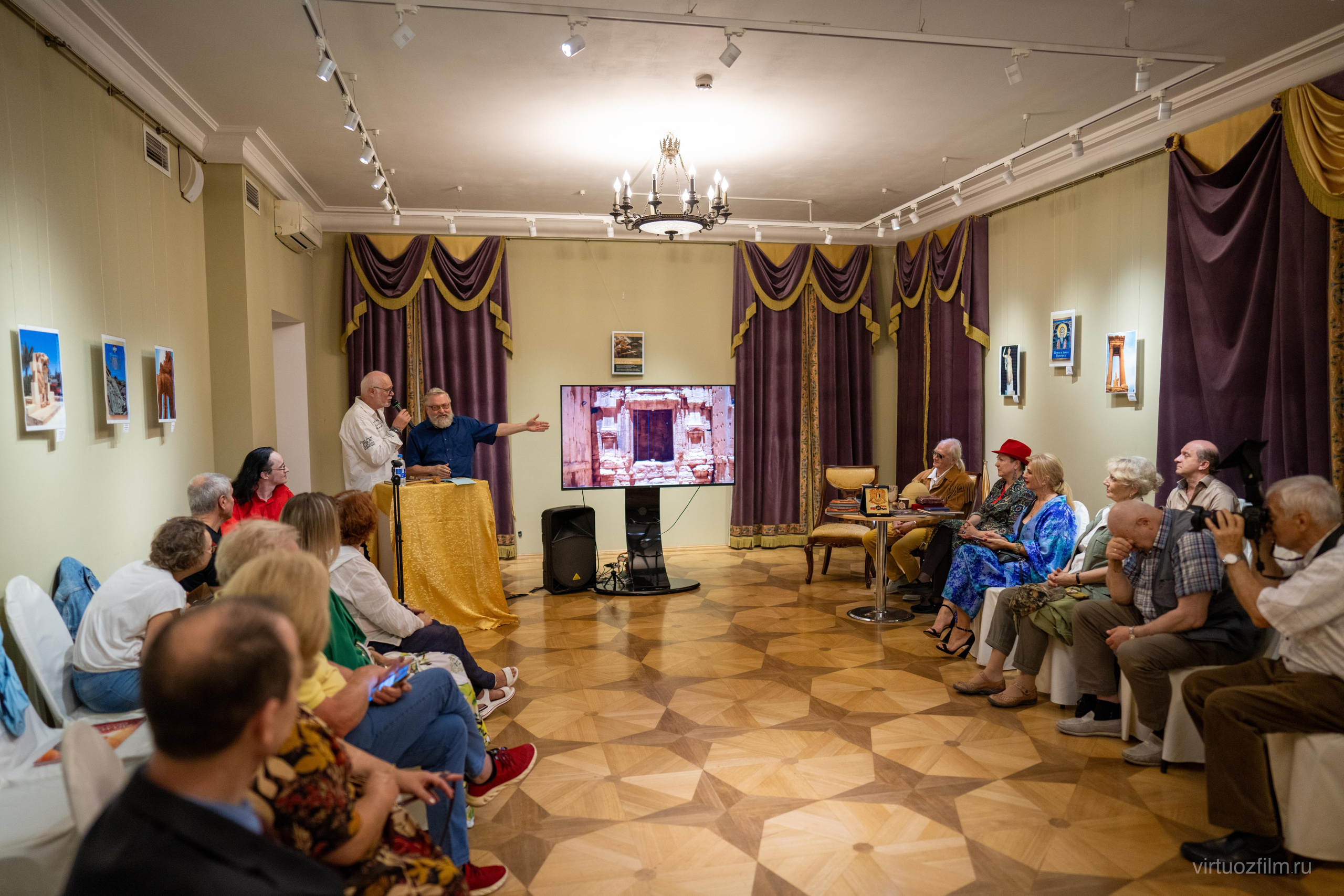 Встреча с писателем и путешественником Андрэ Ролланом