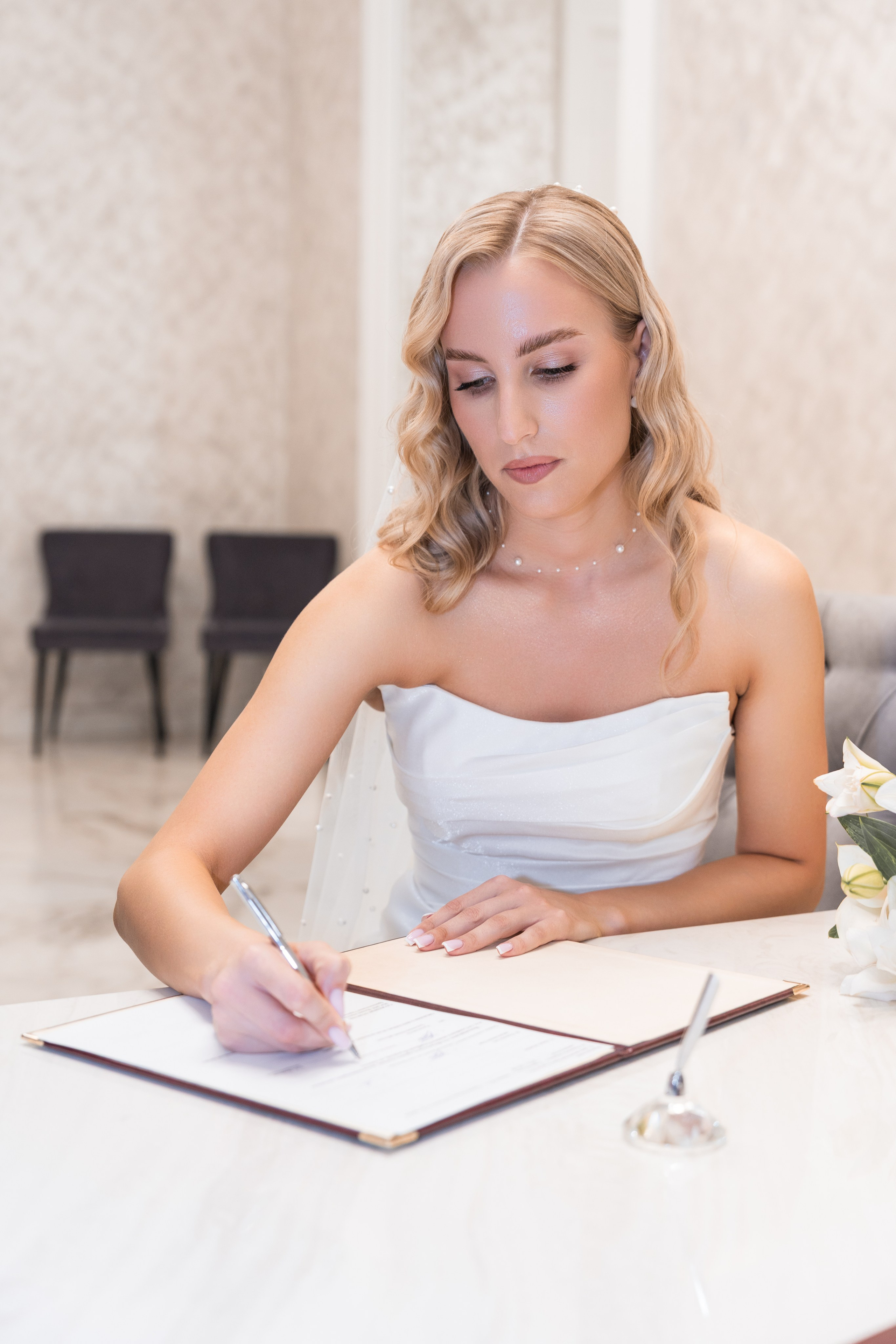 Свадебная фотосессия в Москве, регистрация в Кутузовском ЗАГСе Москва. Свадебный фотограф в Москве Анна Полушина