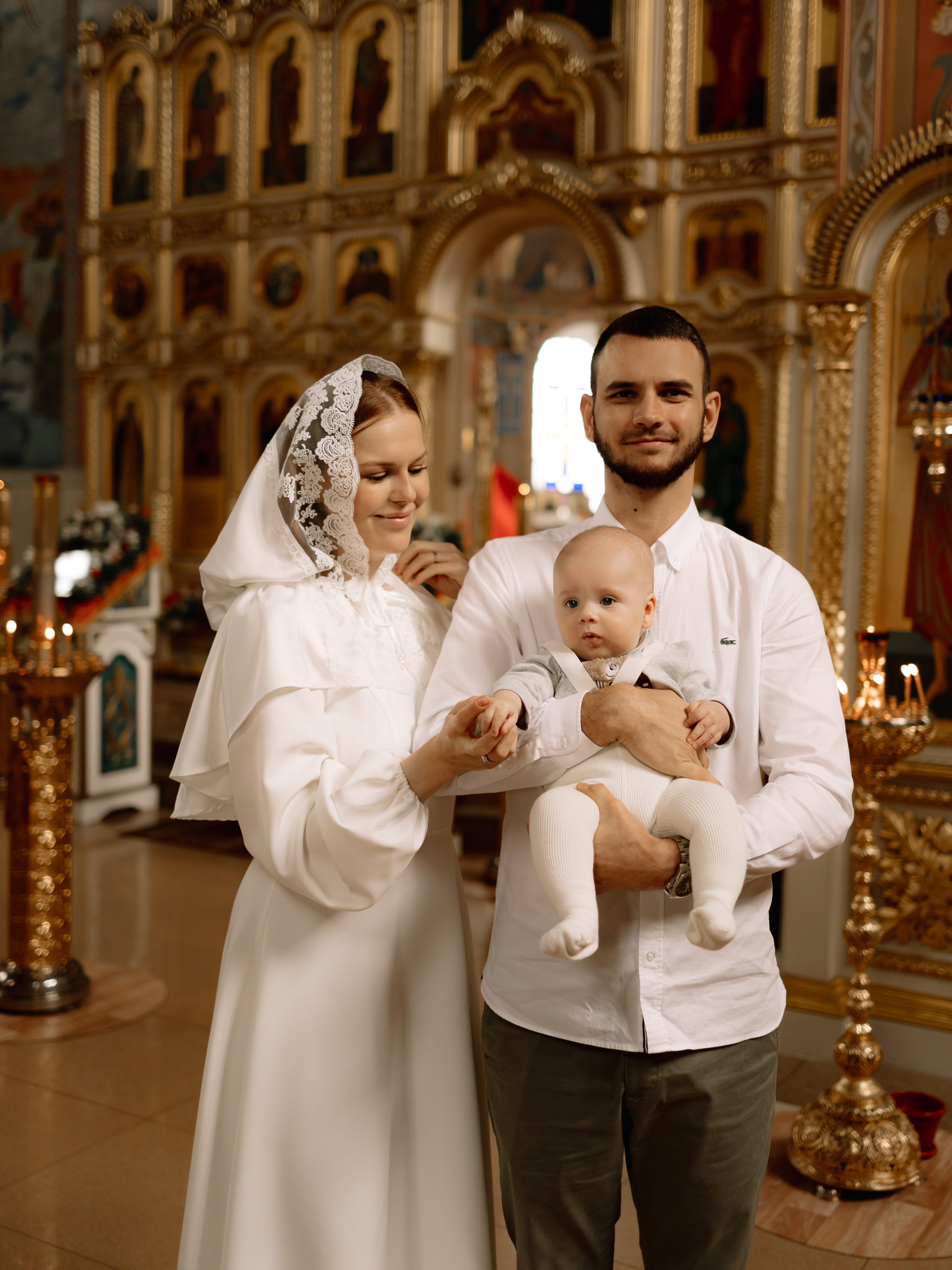 Крещение Мирона. Семейный фотограф в Краснодаре Храмова Анна