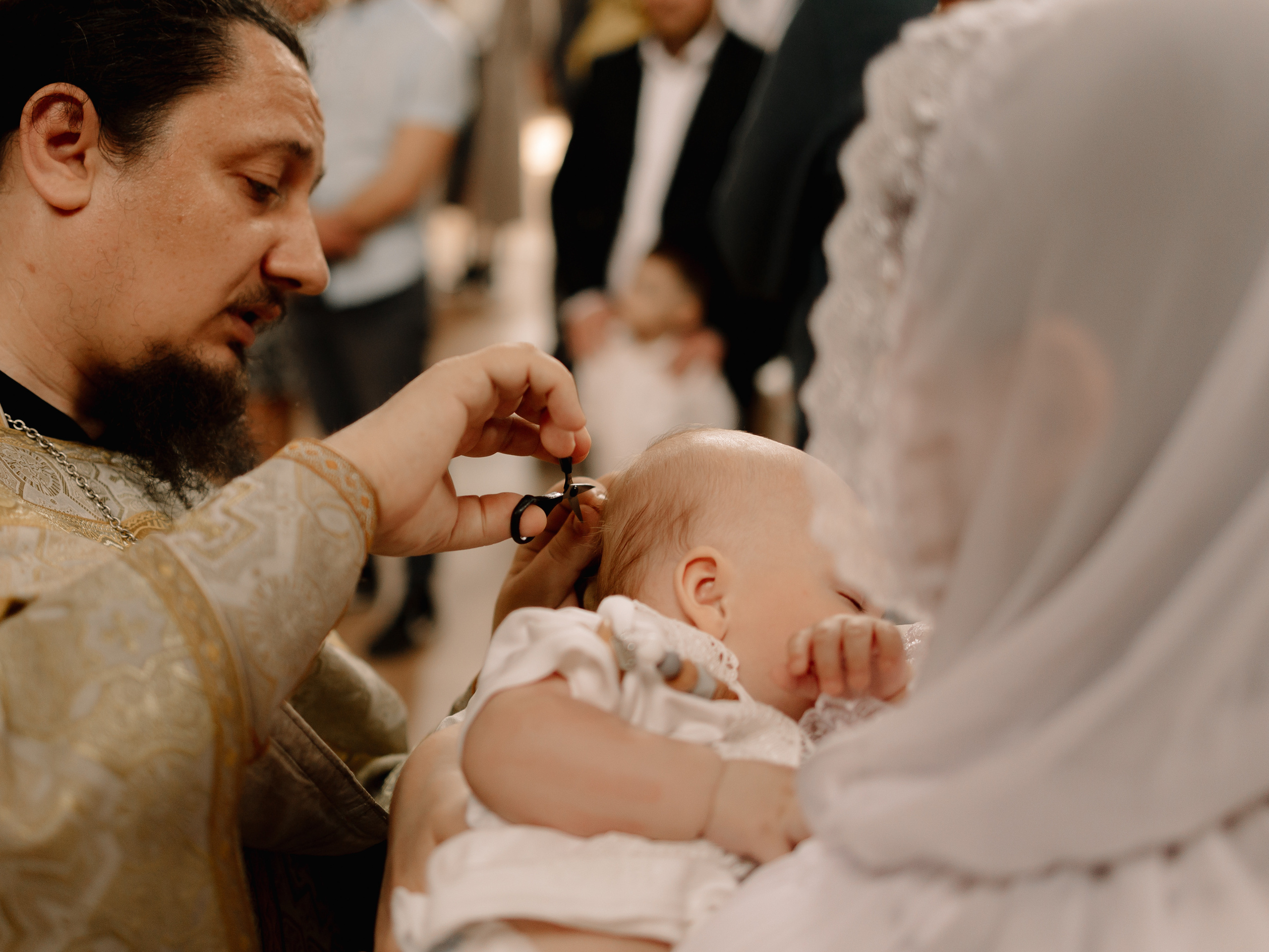Крещение Мирона. Семейный фотограф в Краснодаре Храмова Анна