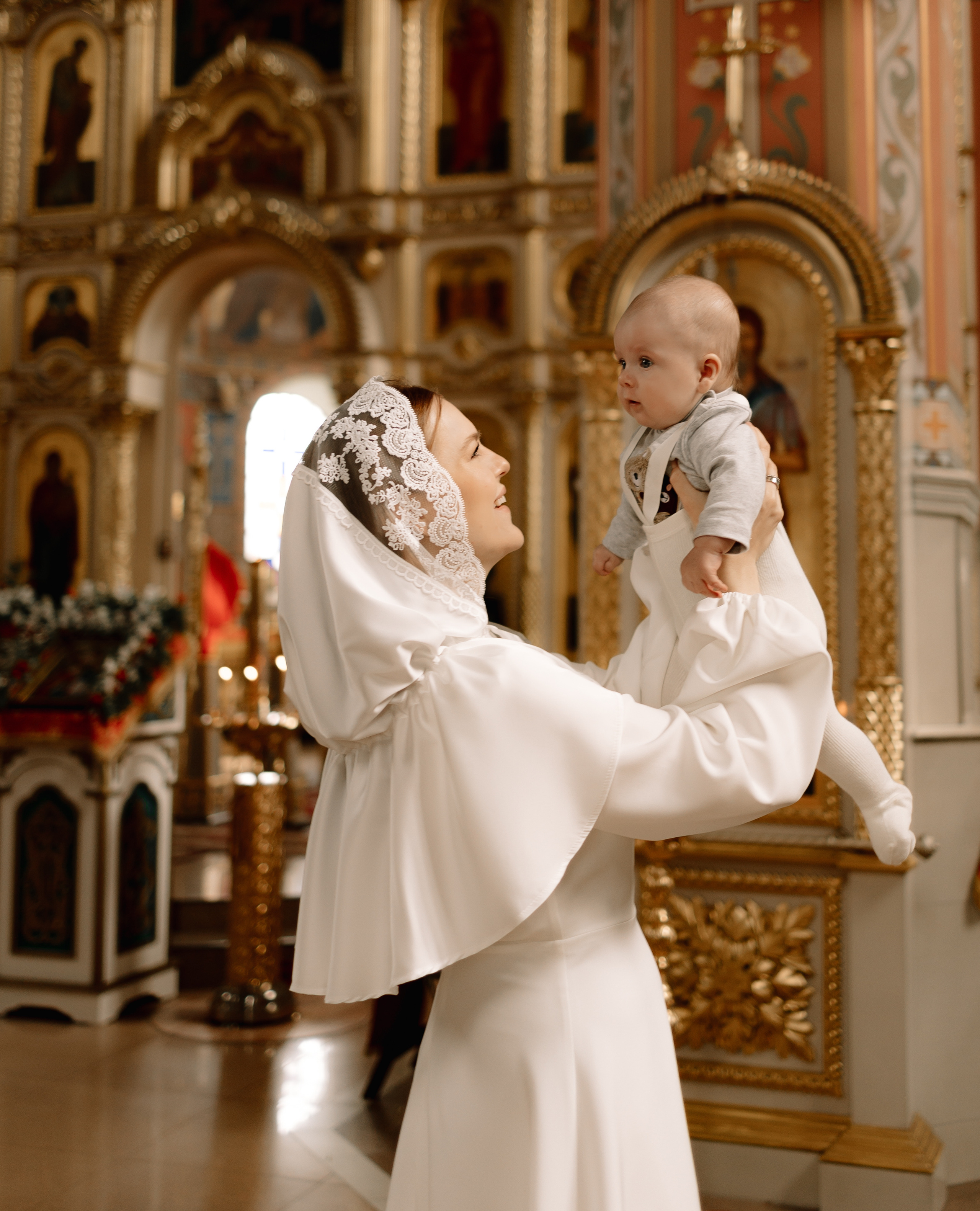 Крещение Мирона. Семейный фотограф в Краснодаре Храмова Анна
