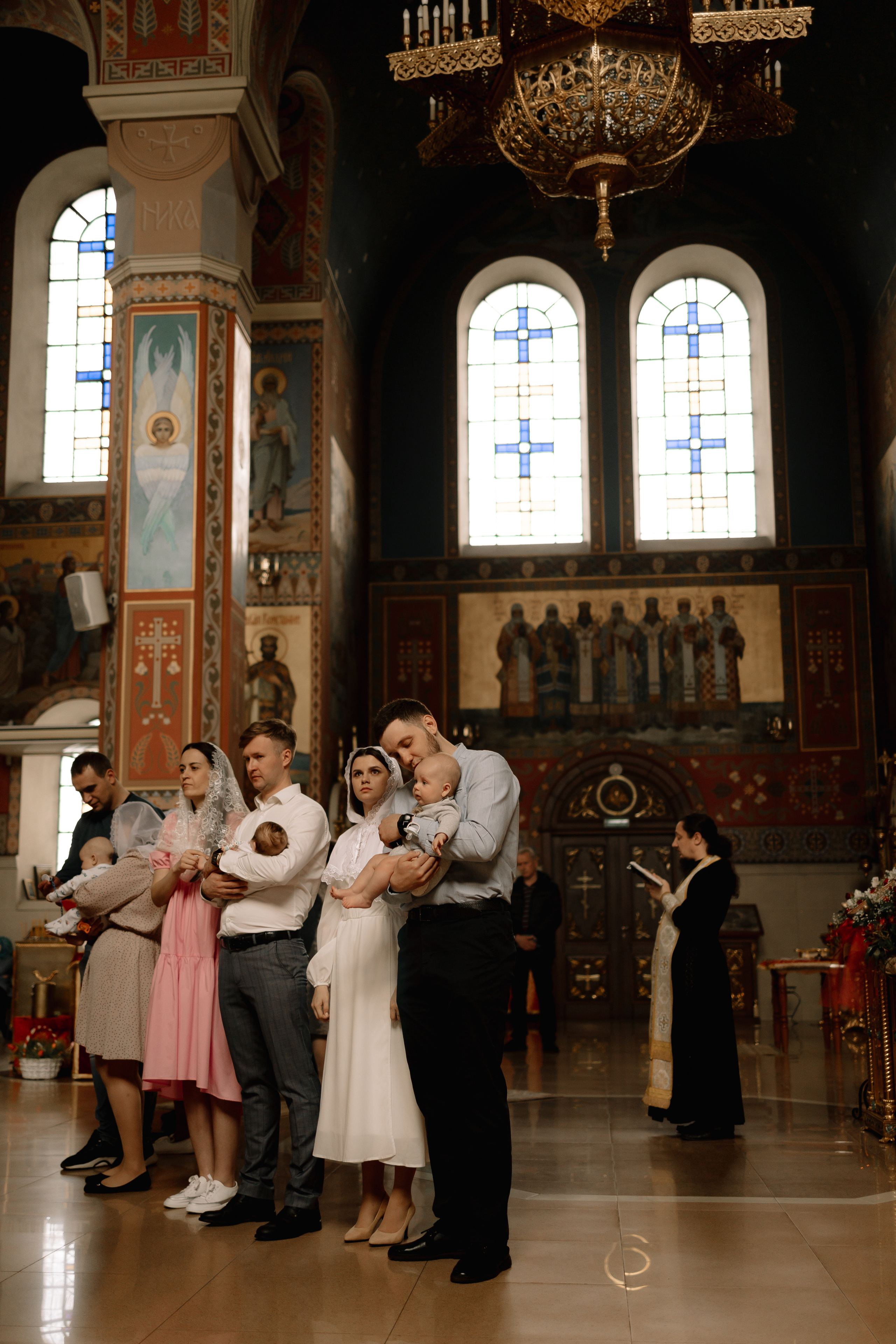 Крещение Мирона. Семейный фотограф в Краснодаре Храмова Анна