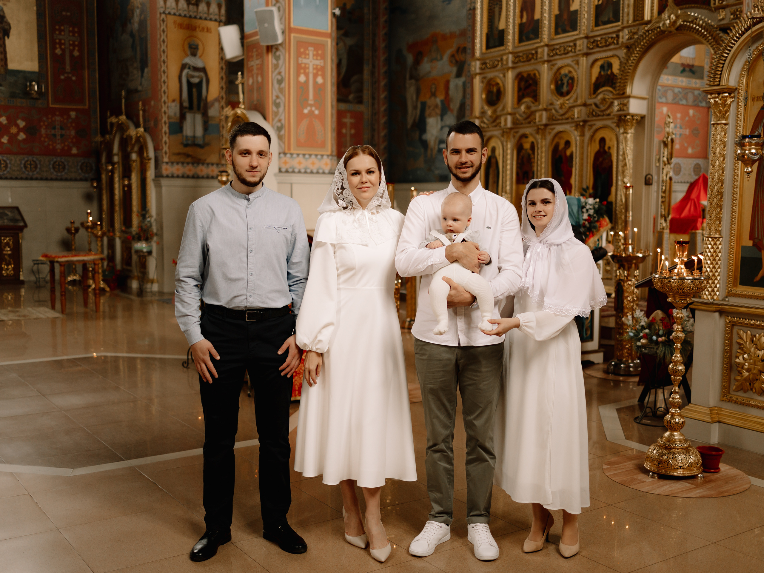 Крещение Мирона. Семейный фотограф в Краснодаре Храмова Анна