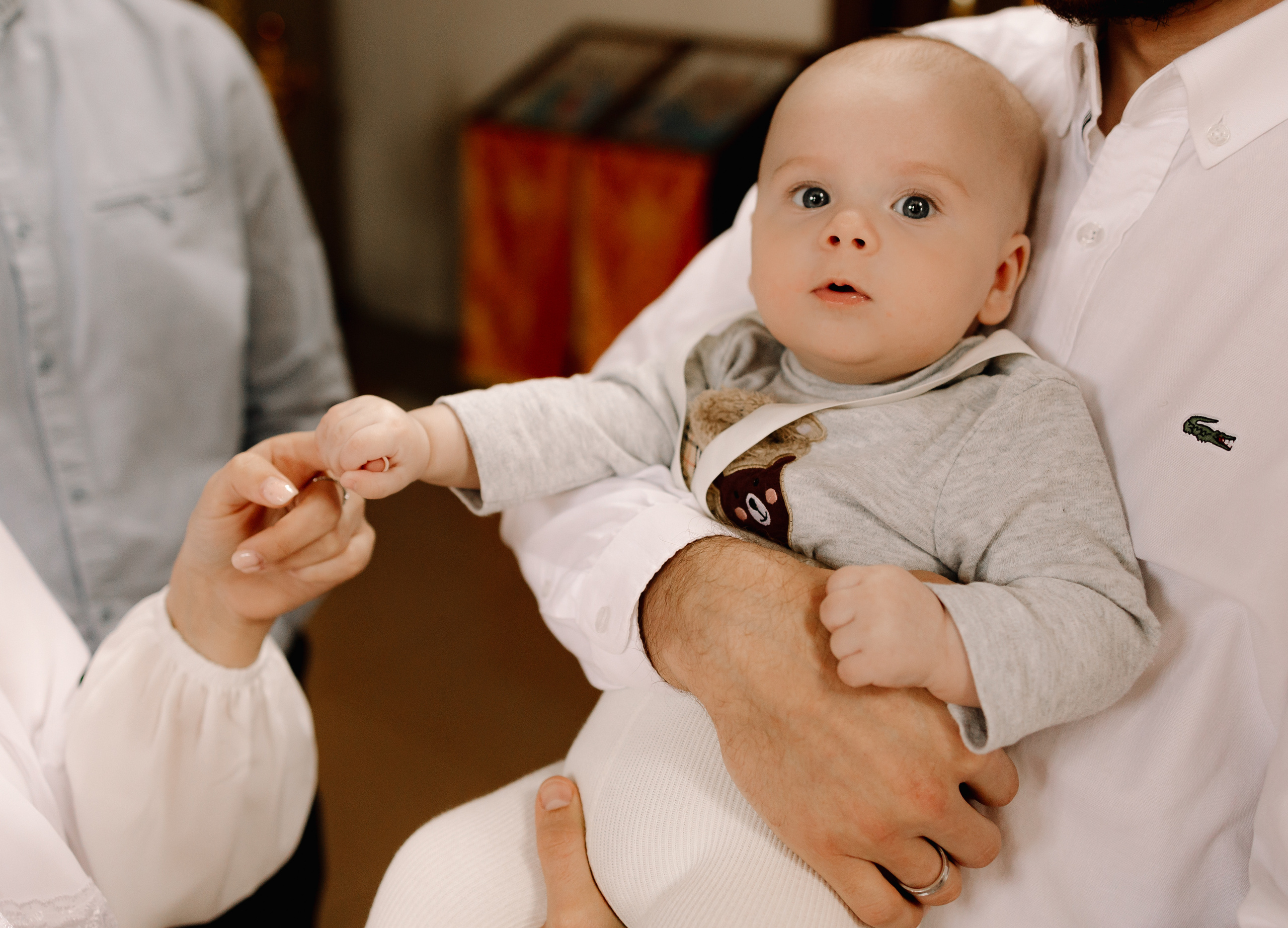 Крещение Мирона. Семейный фотограф в Краснодаре Храмова Анна