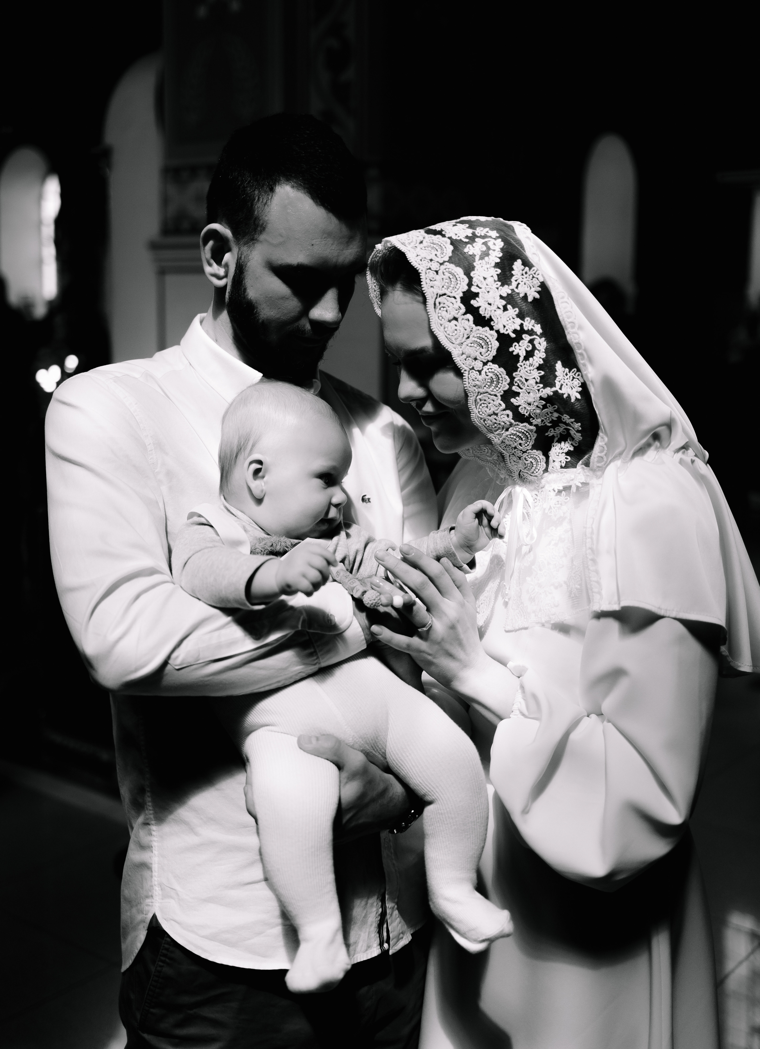 Крещение Мирона. Семейный фотограф в Краснодаре Храмова Анна