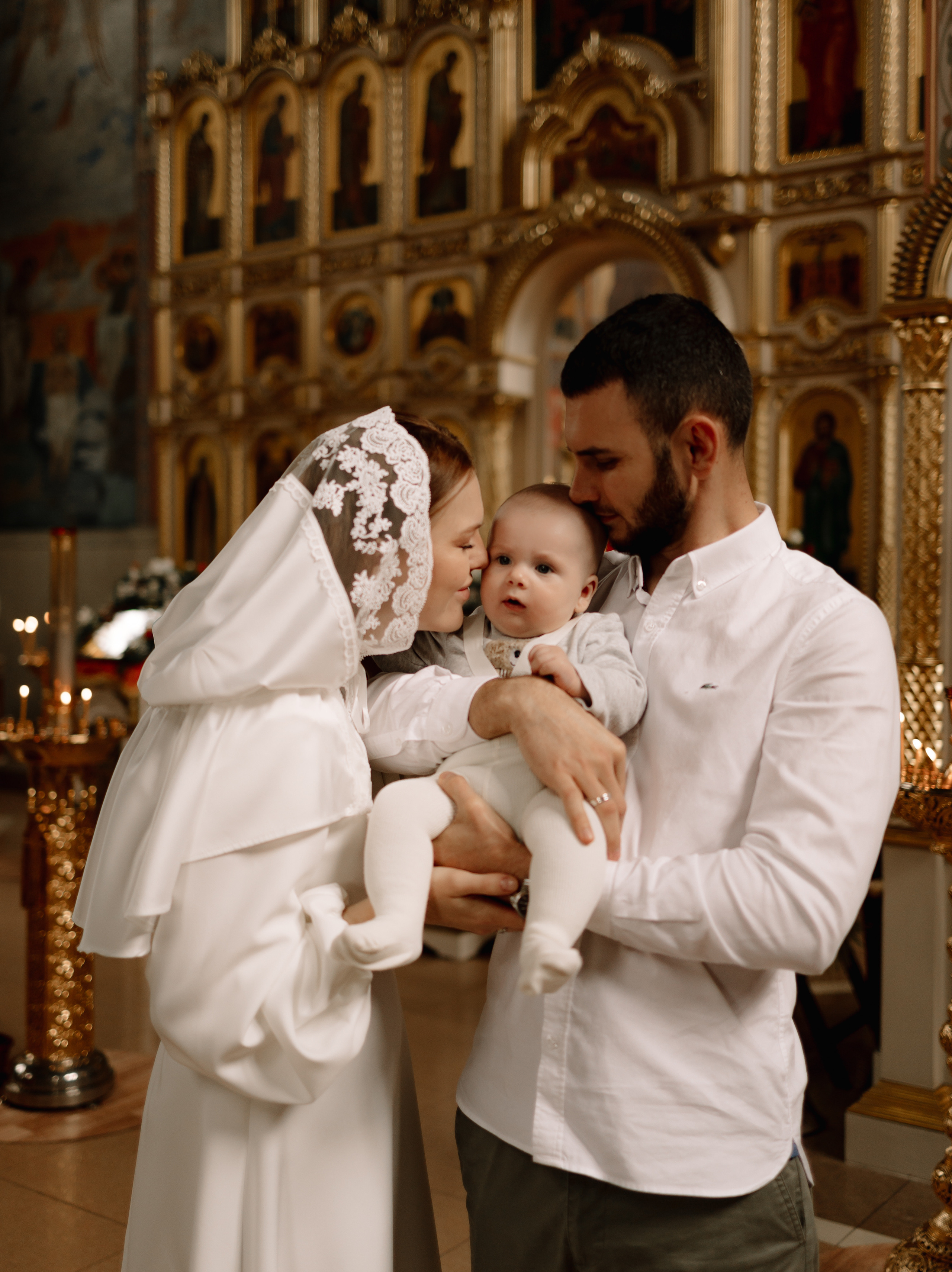 Крещение Мирона. Семейный фотограф в Краснодаре Храмова Анна
